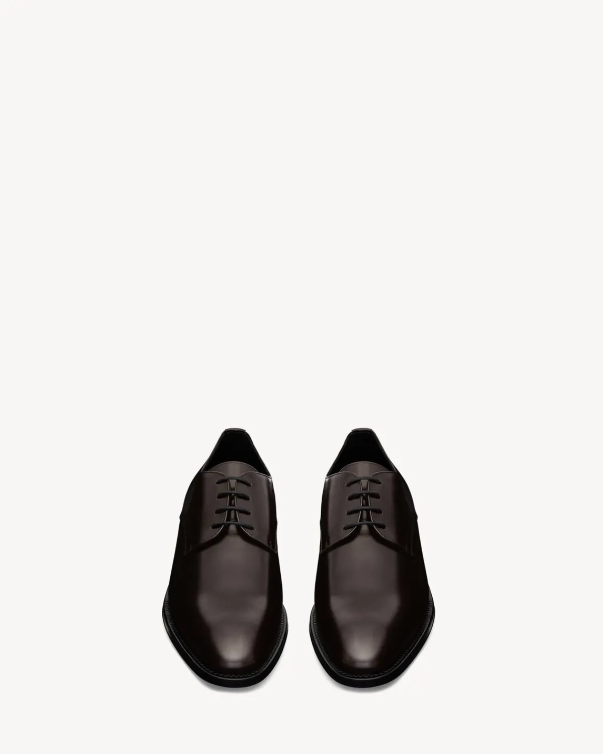 Saint Laurent Formal | Derbies-ADRIEN derbies in smooth leather BRUNFONCE