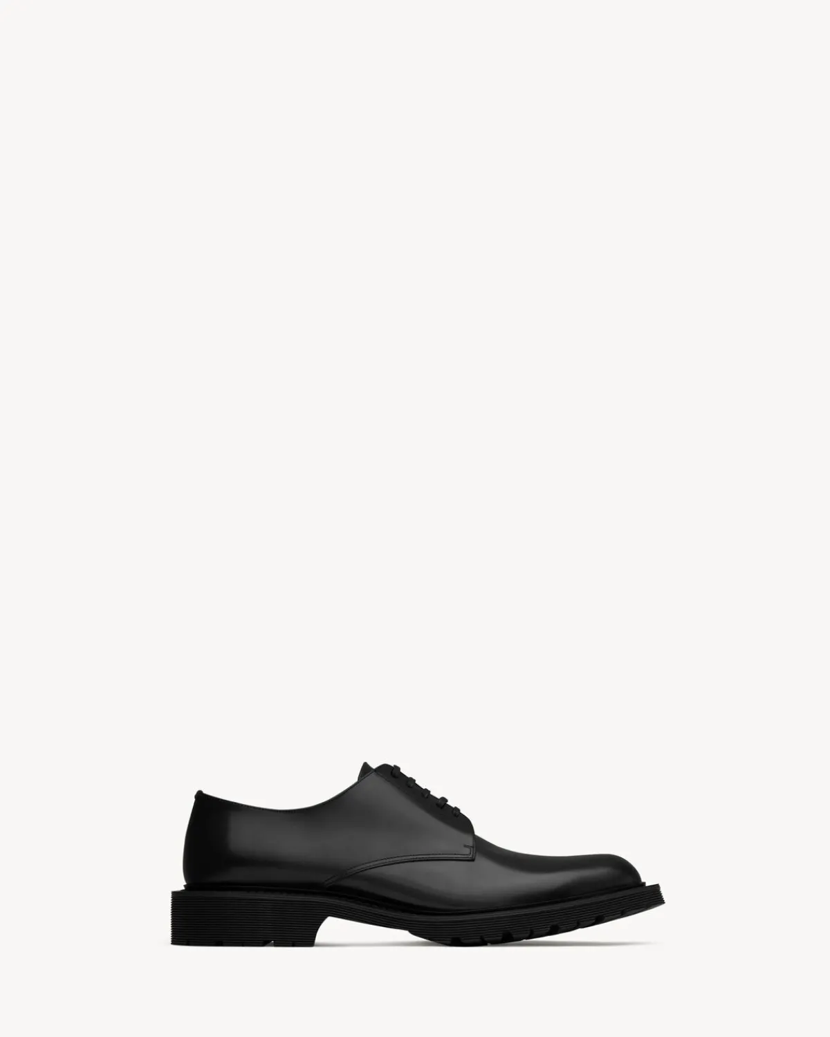 Saint Laurent Derbies-ARMY derbies in smooth leather BLACK