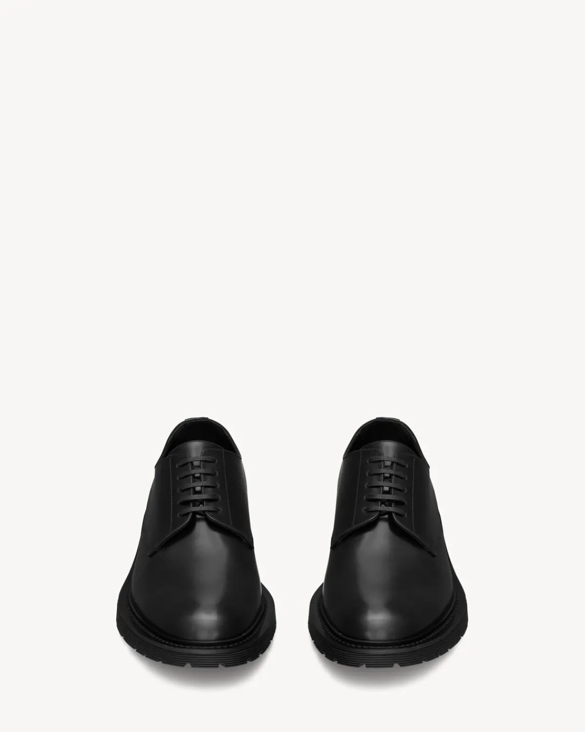 Saint Laurent Derbies-ARMY derbies in smooth leather BLACK