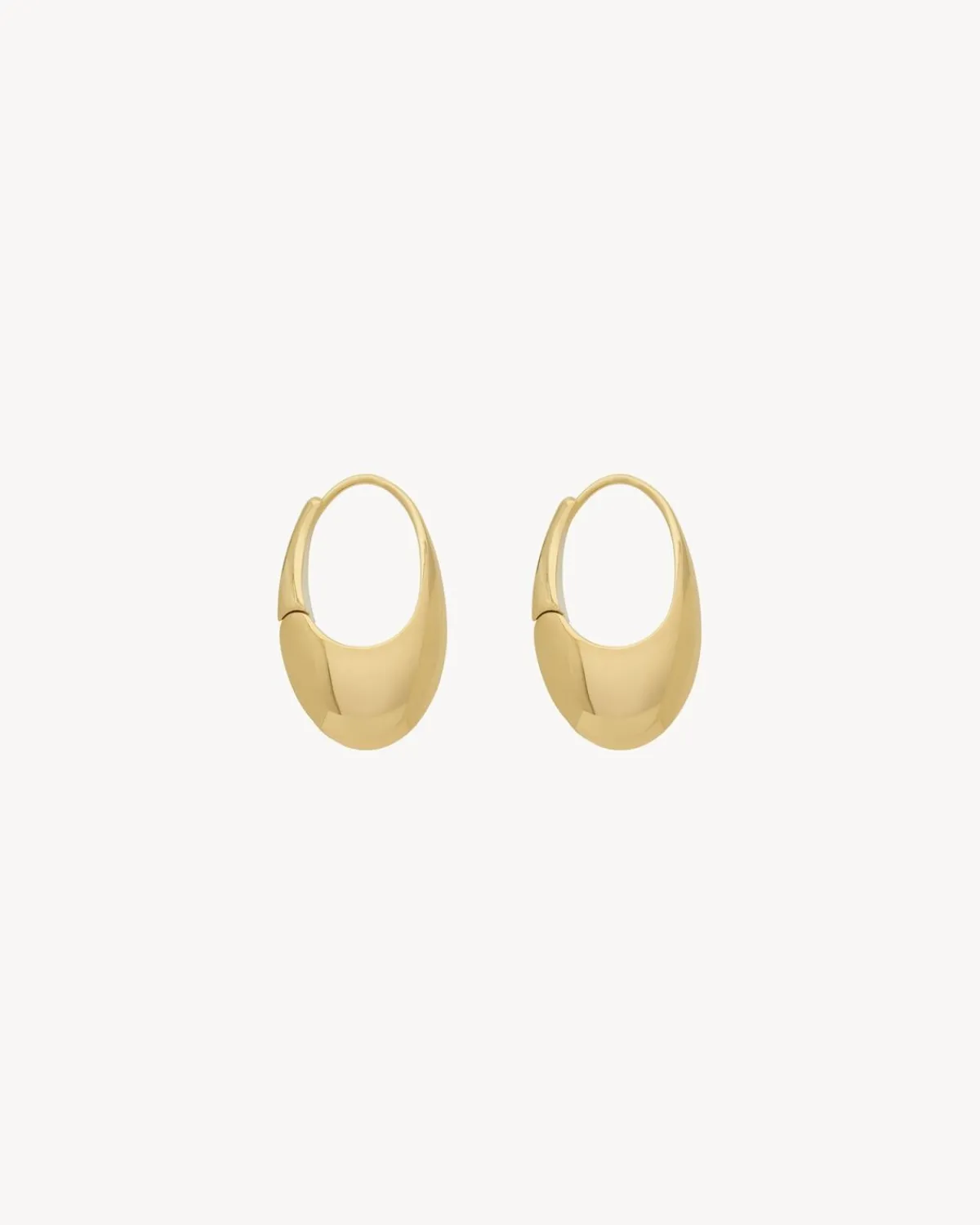 Saint Laurent Earrings And Necklaces-ARTY EARRINGS IN METAL GOLD