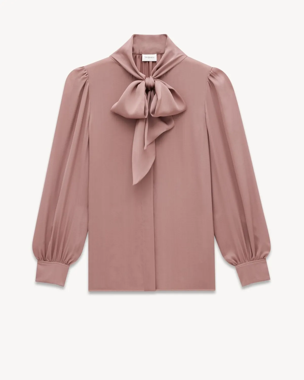 Saint Laurent Shirts And Tops-blouse in silk charmeuse ROSE