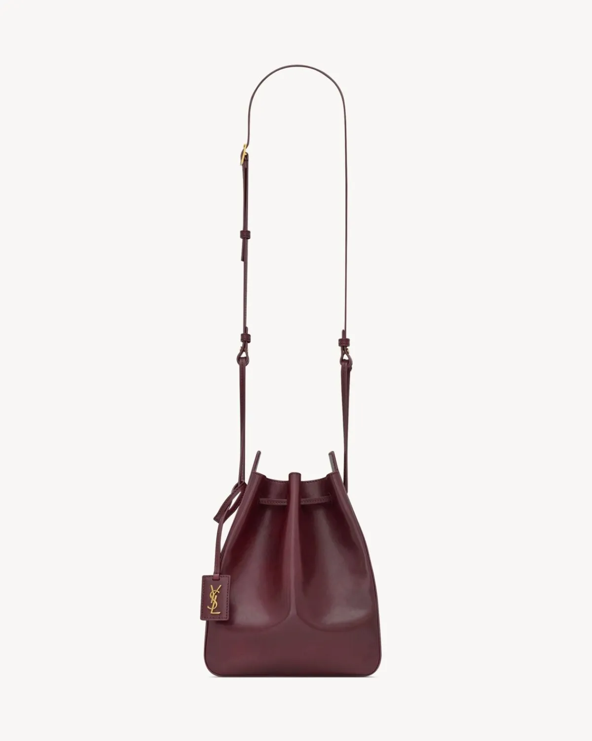 Saint Laurent Mini Bags-bucket bag in leather HOTWINE