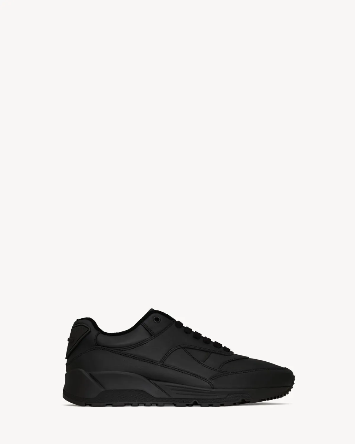 Saint Laurent Sneakers-BUMP sneakers in smooth leather BLACK