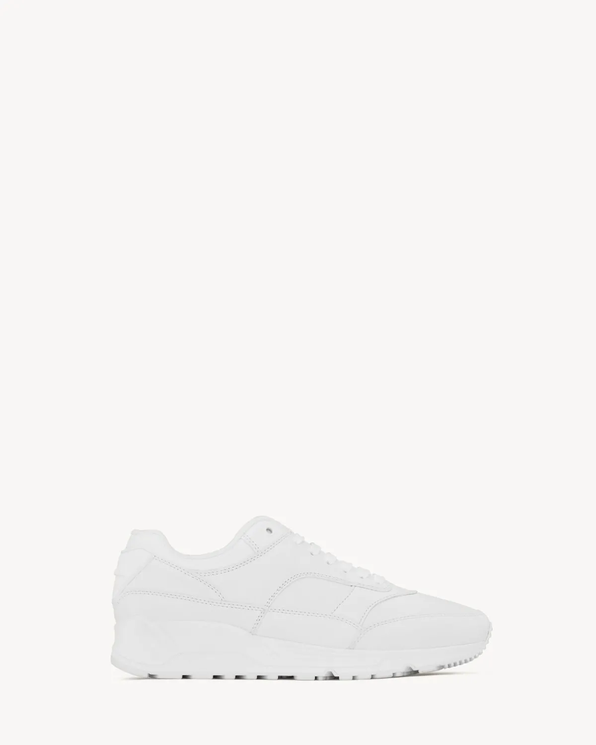 Saint Laurent Sneakers-BUMP sneakers in smooth leather BLANCOPTIQUE