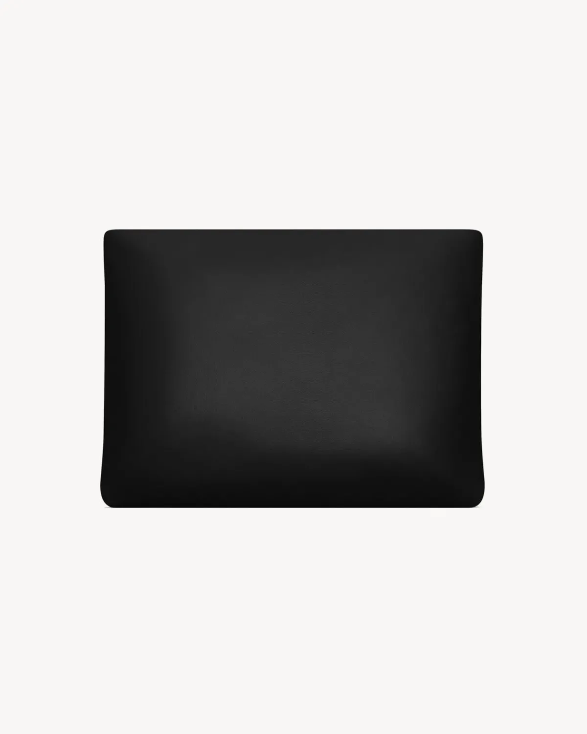 Saint Laurent Pouches-CALYPSO large pouch in lambskin BLACK