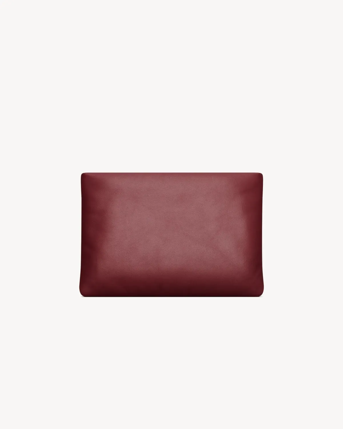 Saint Laurent Pouches-CALYPSO small pouch in lambskin ROUGEMERLOT