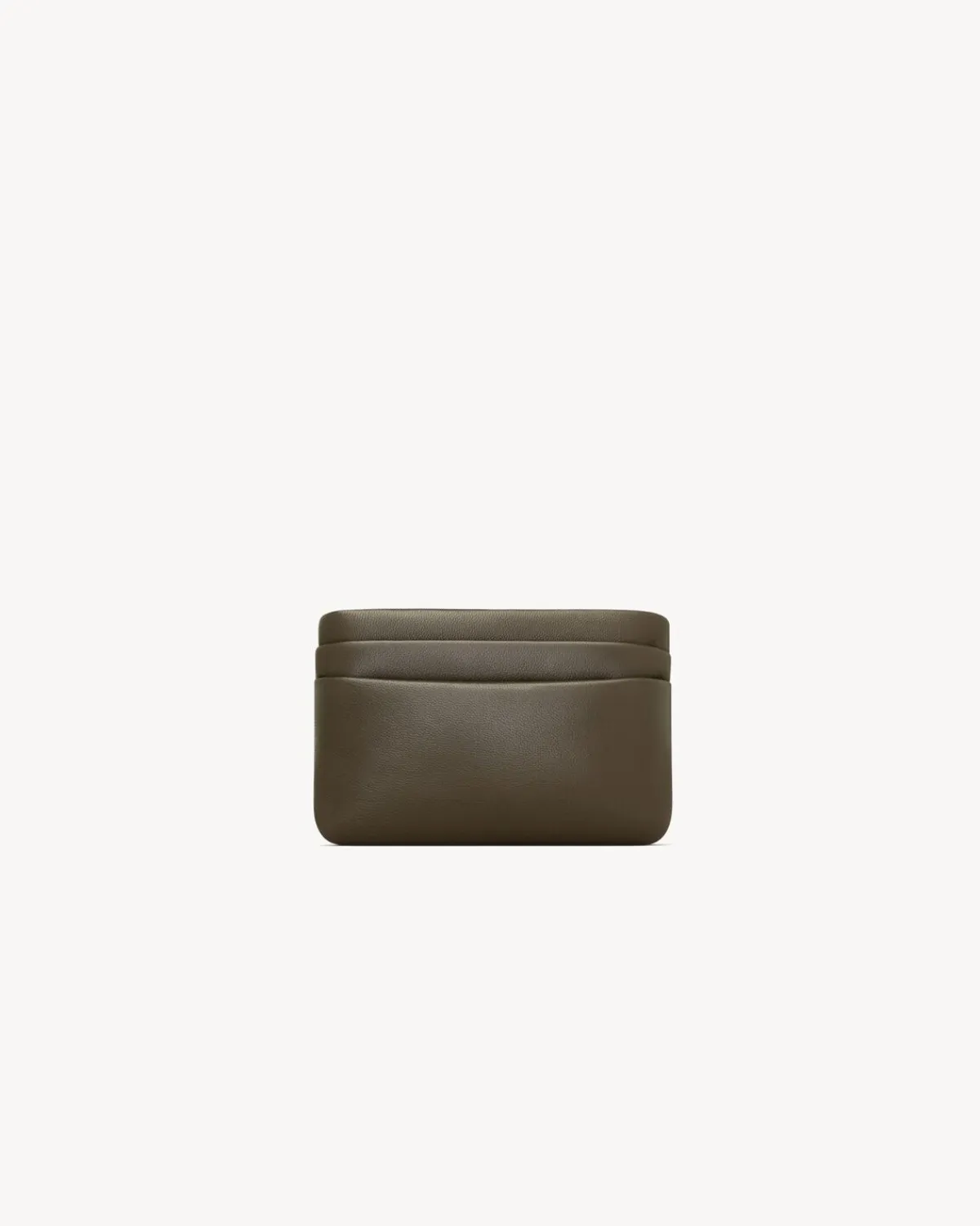 Saint Laurent Wallets | Card Cases-CALYPSO zip card case in lambskin LIGHTMUSK