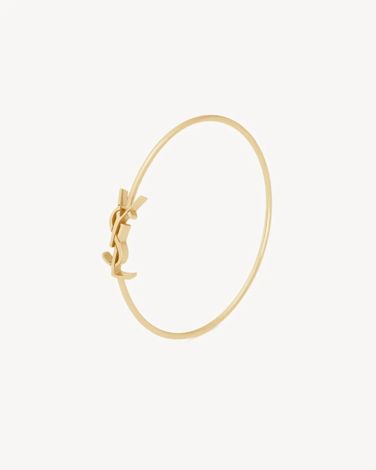 Saint Laurent Fine Jewelry-CASSANDRE bangle in 18K yellow gold YELLOWGOLD