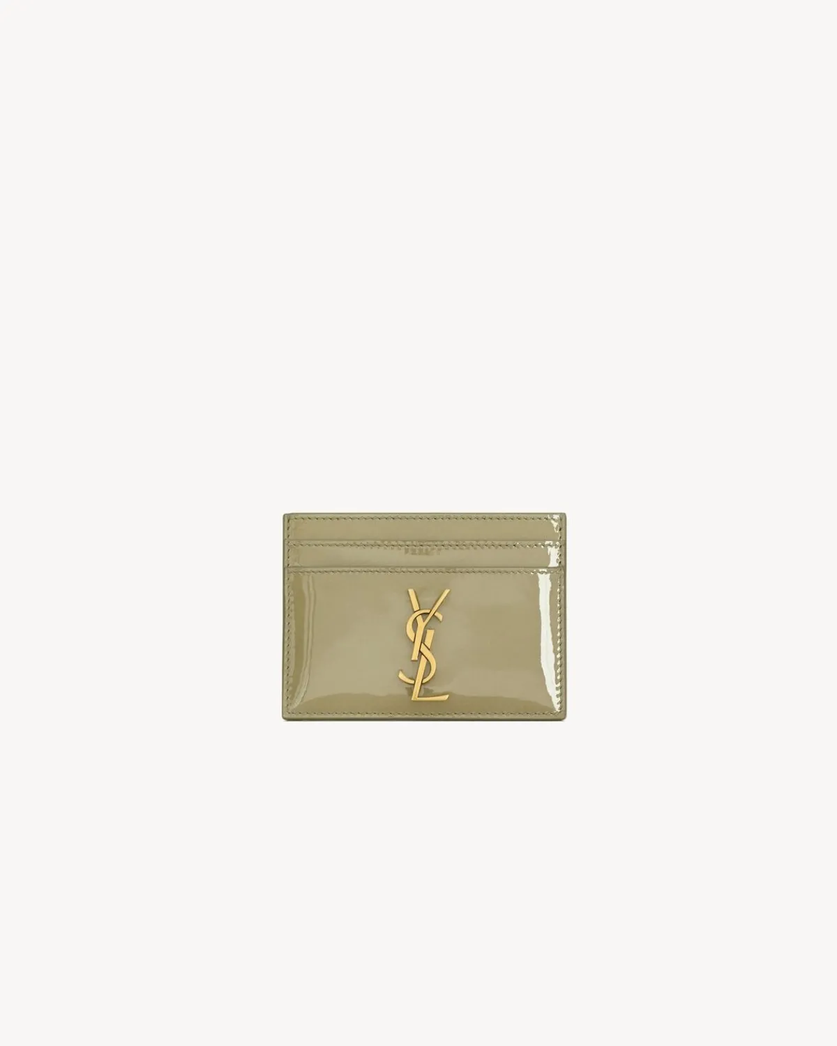 Saint Laurent Card Cases-CASSANDRE card case in patent leather SOFTSAGE