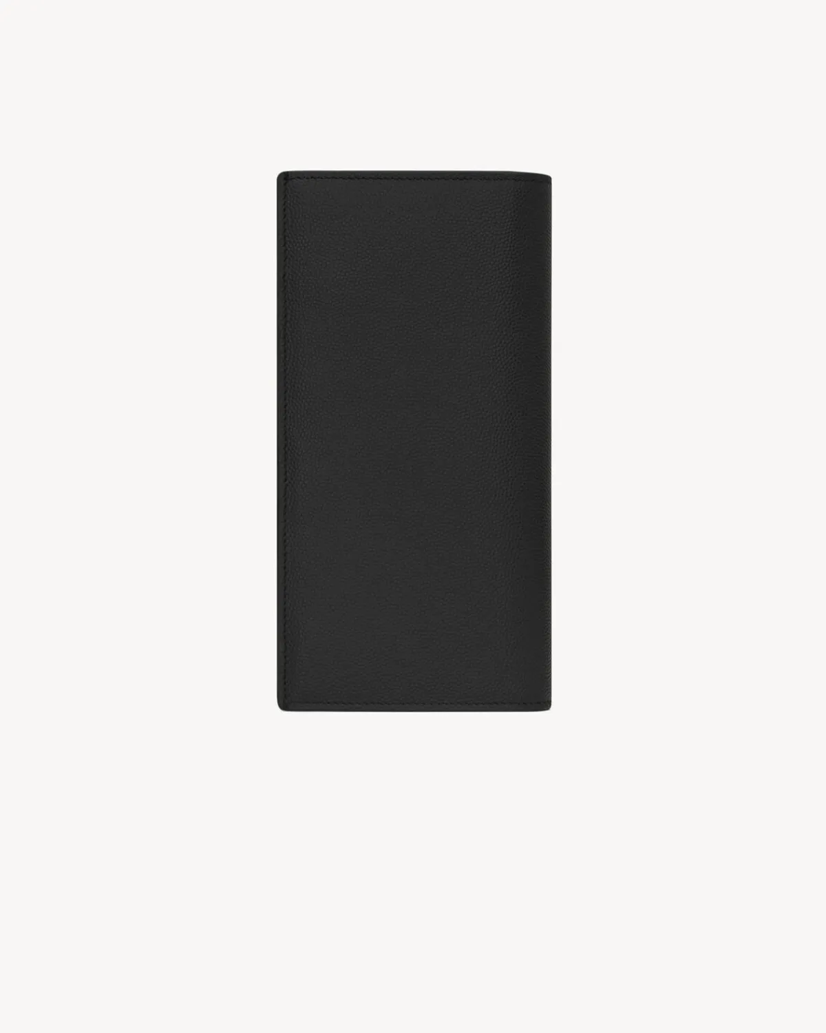 Saint Laurent Wallets-CASSANDRE continental wallet in grain de poudre leather BLACK