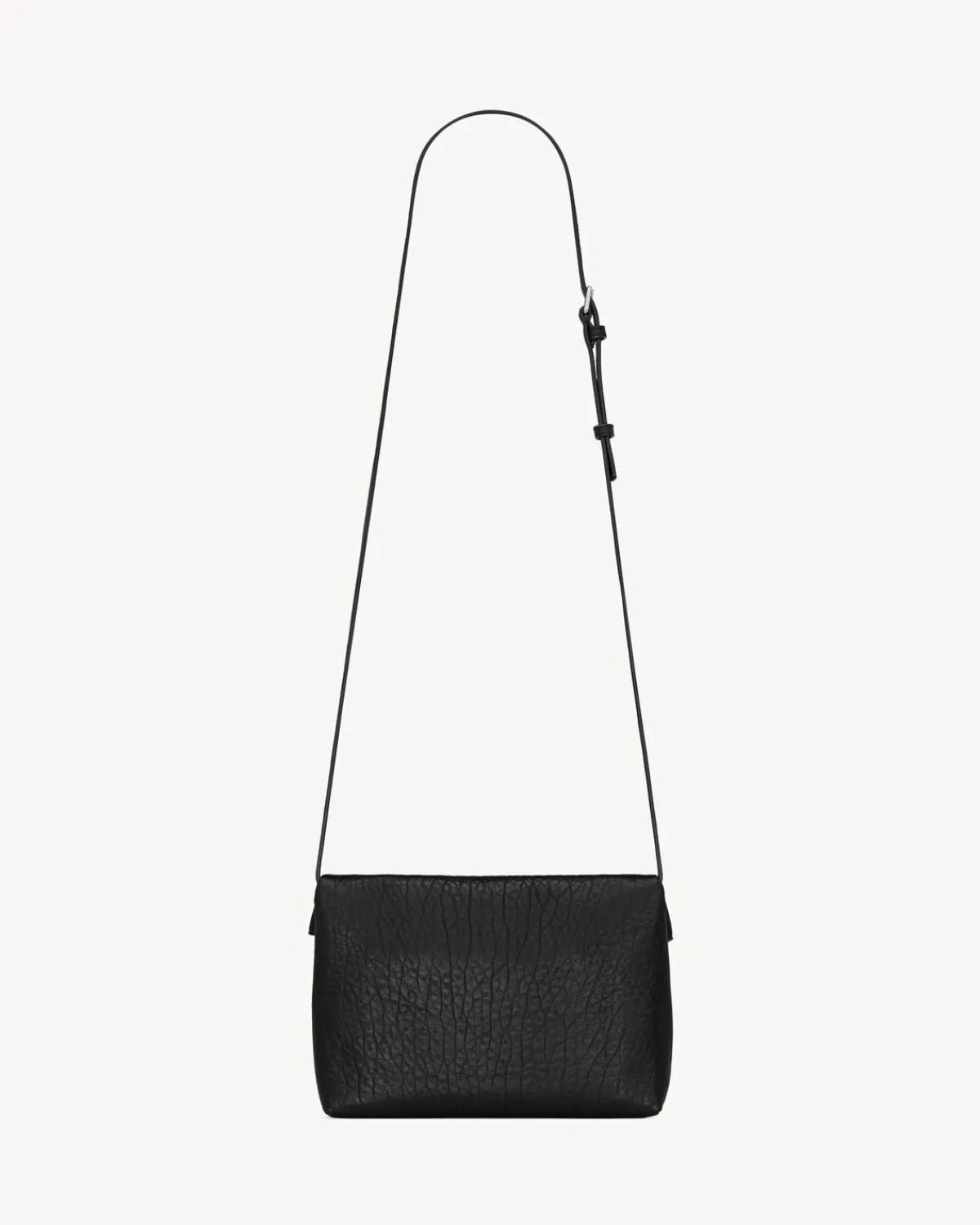 Saint Laurent Crossbody-CASSANDRE envelope messenger in lambskin BLACK