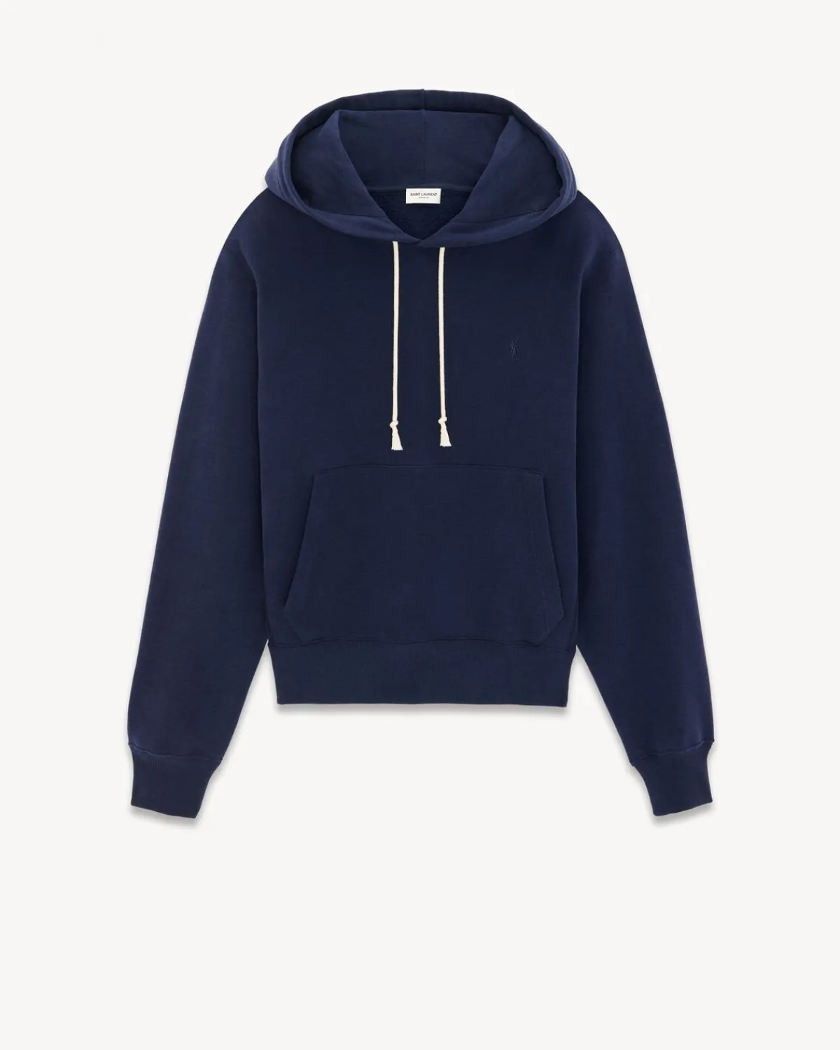 Saint Laurent Jersey-Cassandre Hoodie MARINE