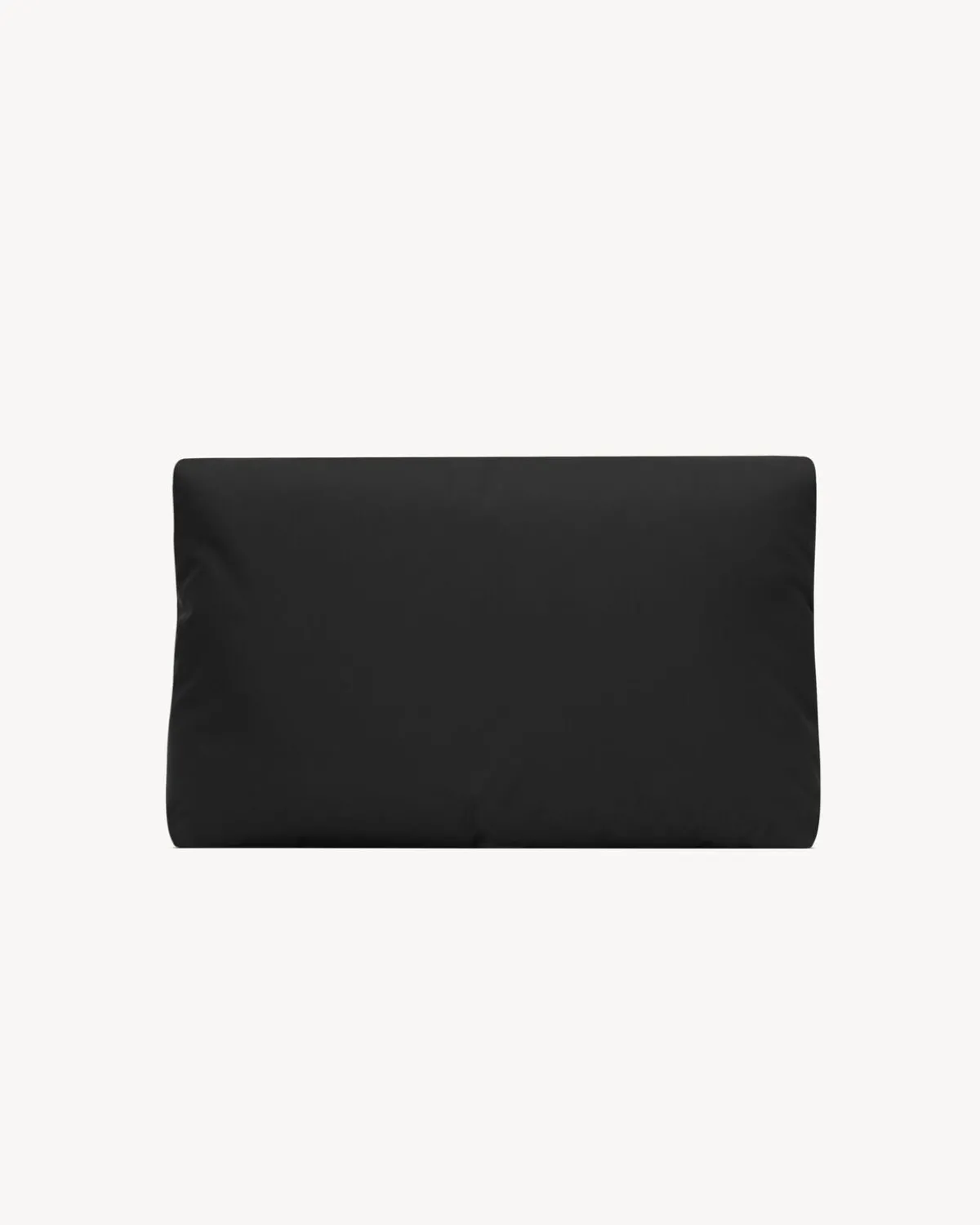 Saint Laurent Pouches-CASSANDRE large envelope pouch in nylon BLACK