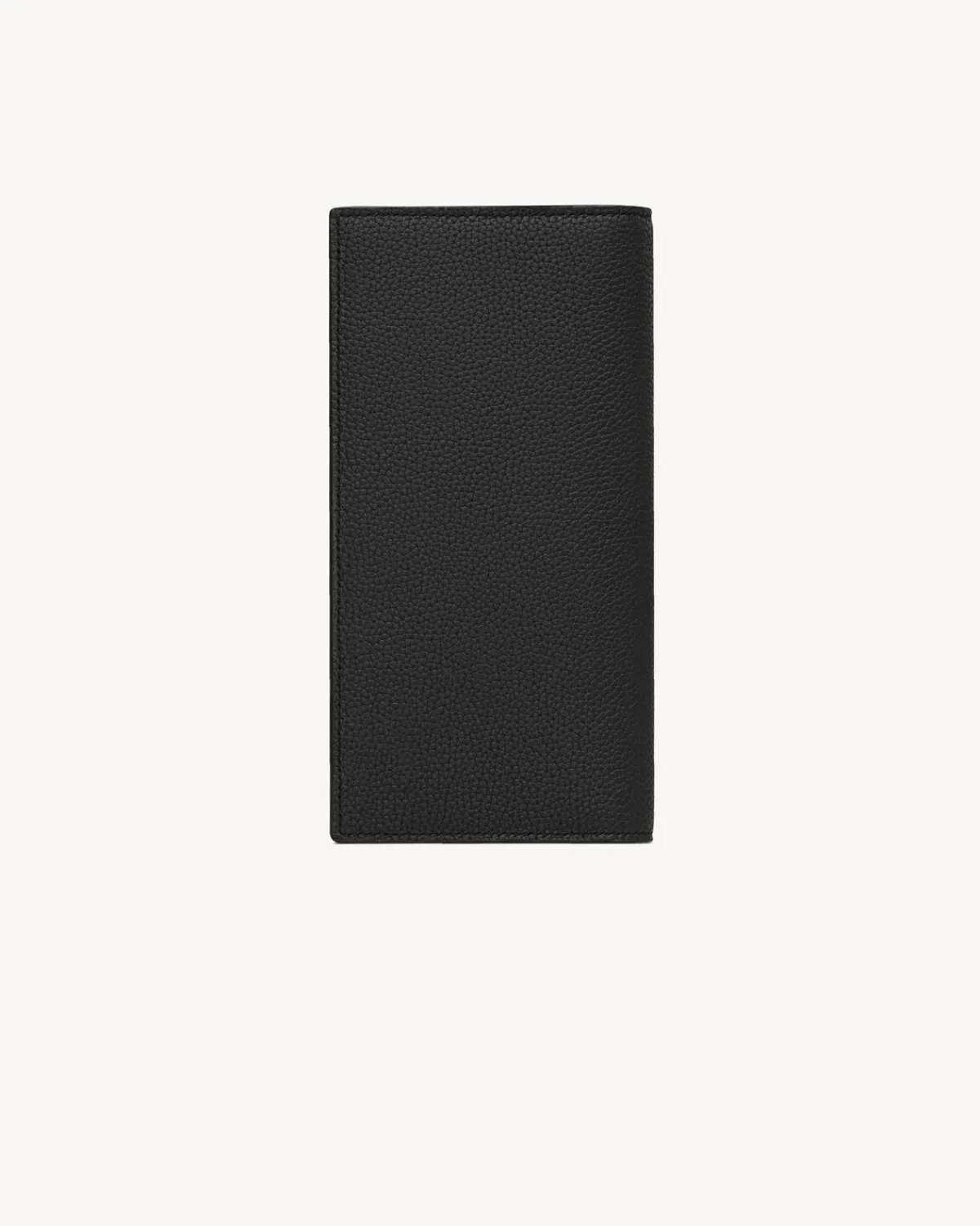 Saint Laurent Wallets-CASSANDRE SHADOW CONTINENTAL WALLET IN GRAINED LEATHER BLACK