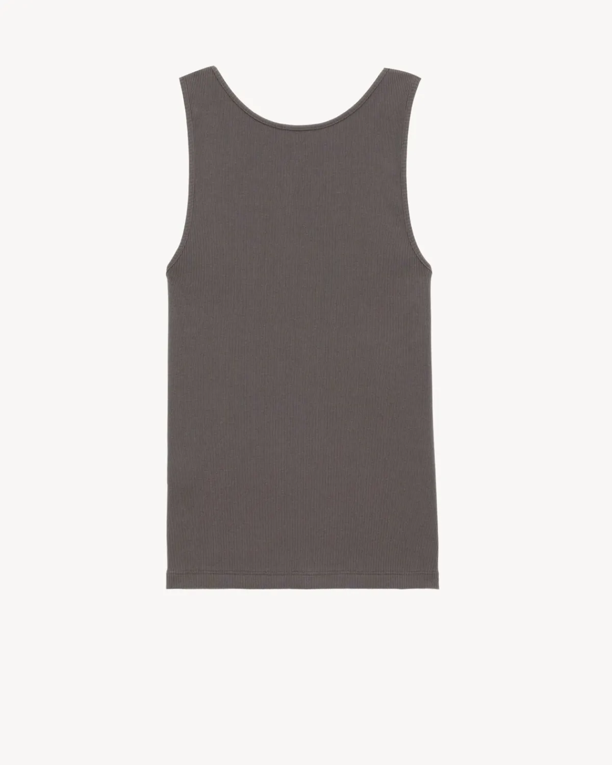 Saint Laurent Jersey-CASSANDRE TANK TOP ANTHRACITE