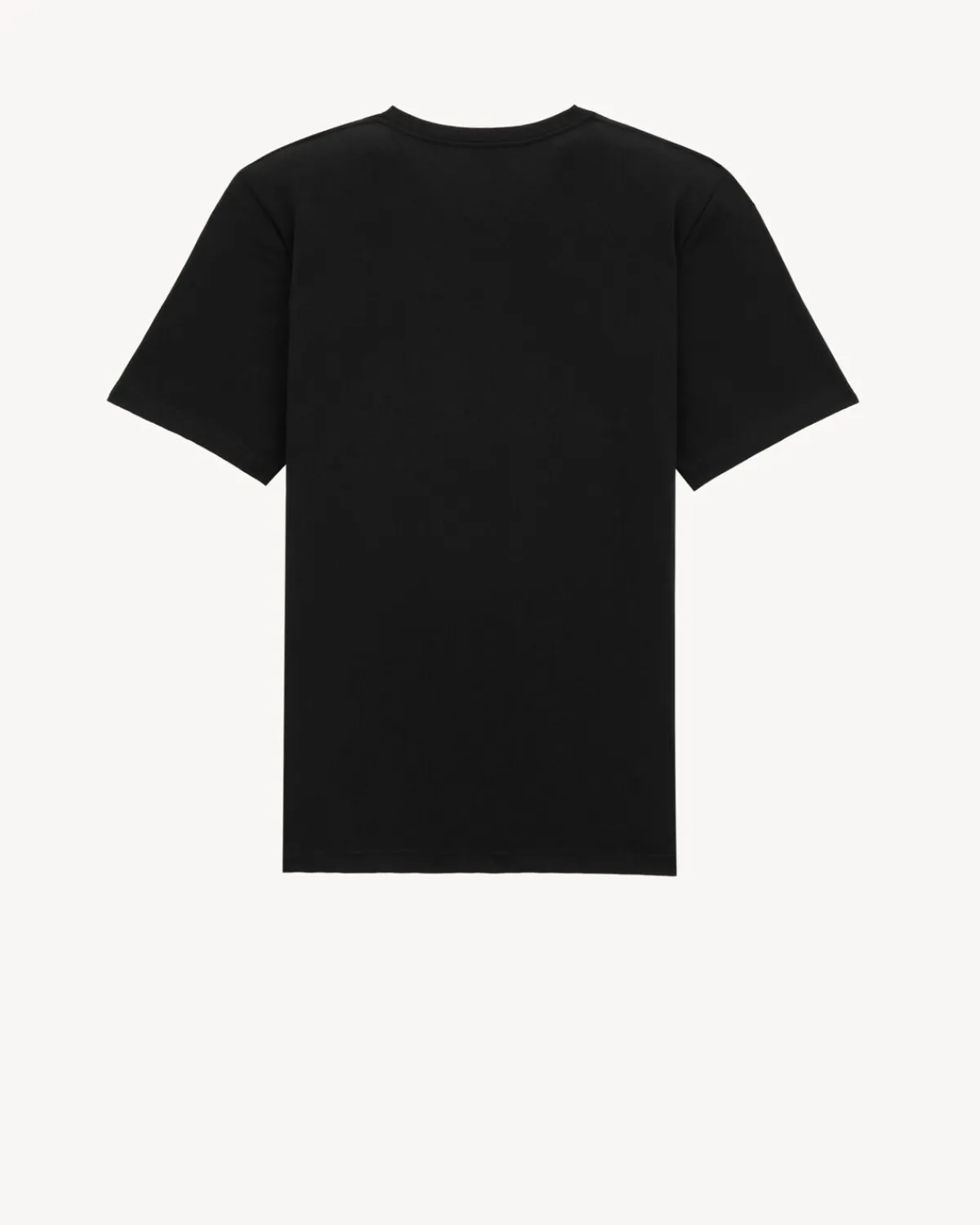 Saint Laurent Jersey-CASSANDRE T-SHIRT NOIR