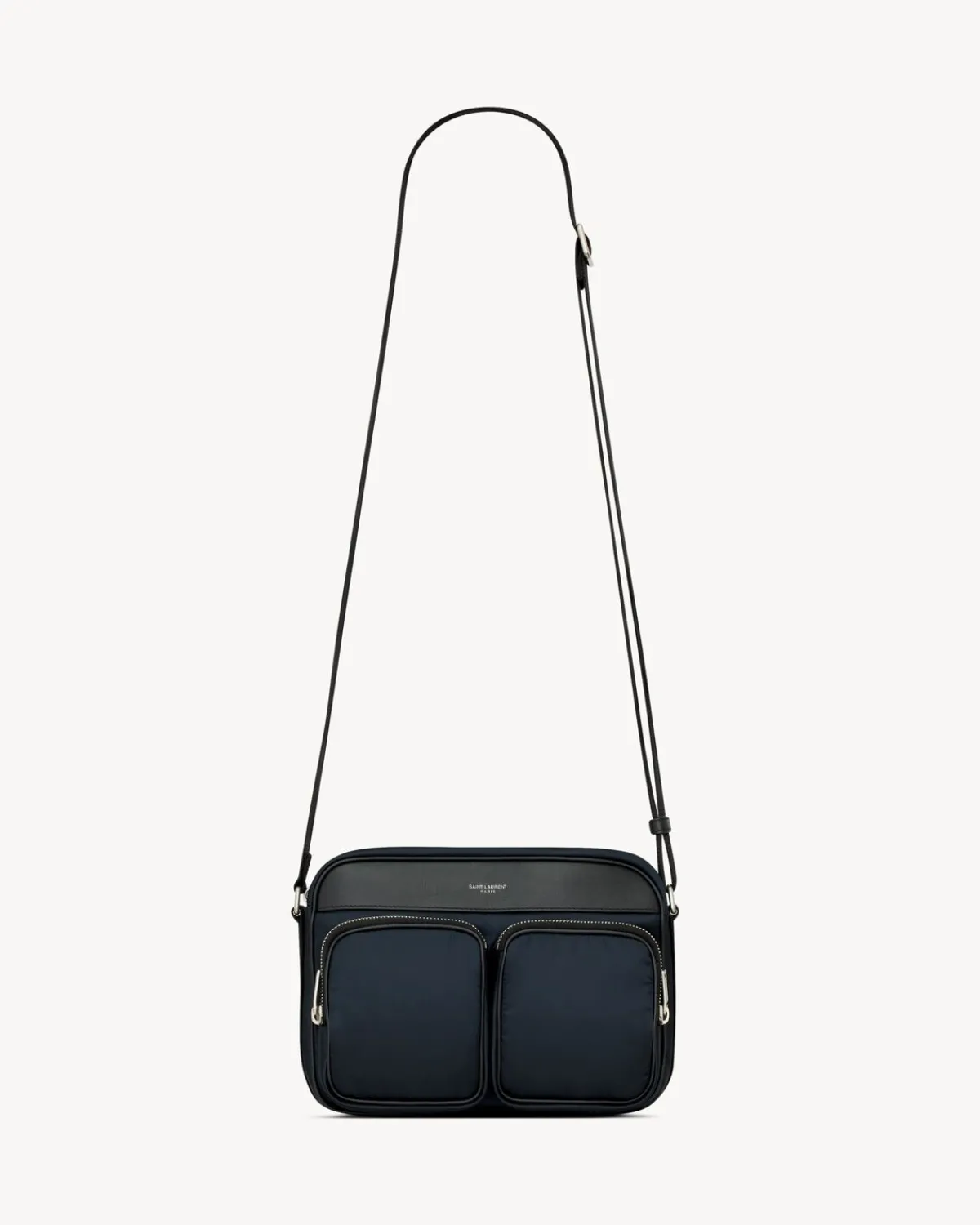 Saint Laurent Messengers-CITY NEW CAMERA BAG IN ECONYL® REGENERATED NYLON NAVY
