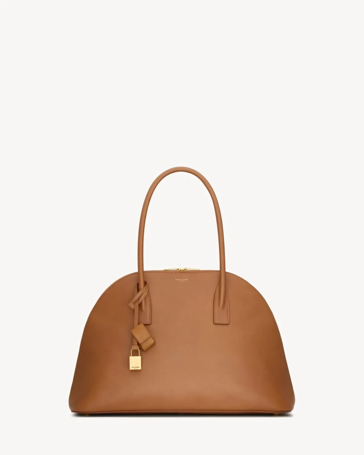 Saint Laurent Top Handles-duffle SAC DE JOUR in supple grained leather BROWN