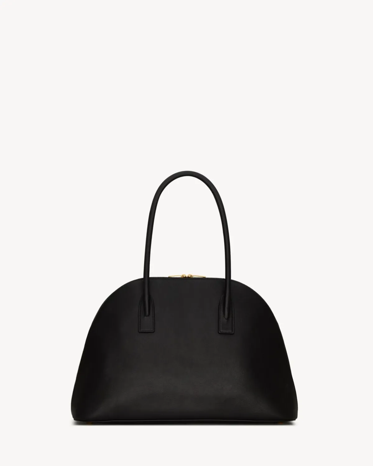 Saint Laurent Top Handles-duffle SAC DE JOUR in supple grained leather BLACK