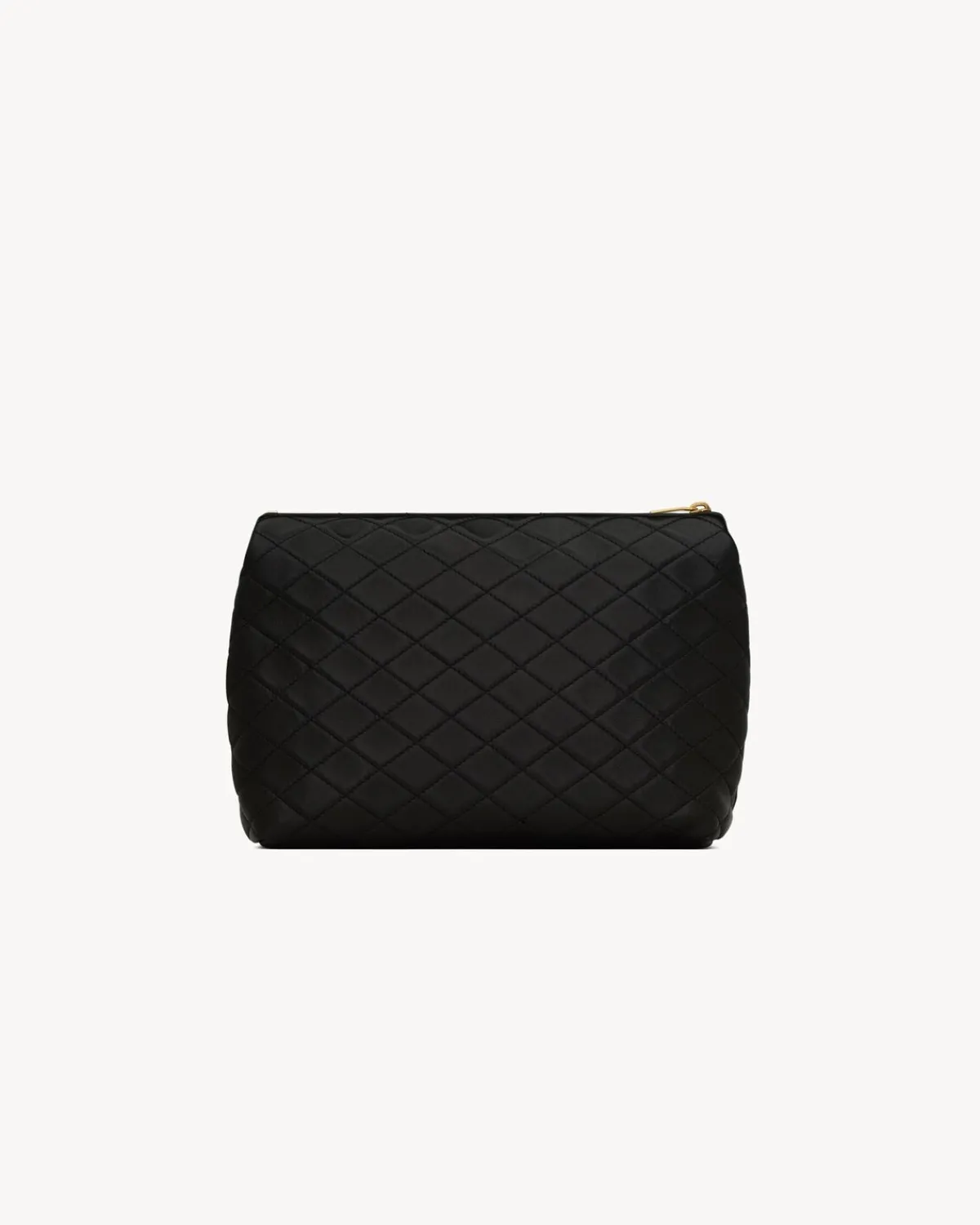 Saint Laurent Pouches | Cases And Holders-GABY COSMETIC POUCH IN LAMBSKIN BLACK