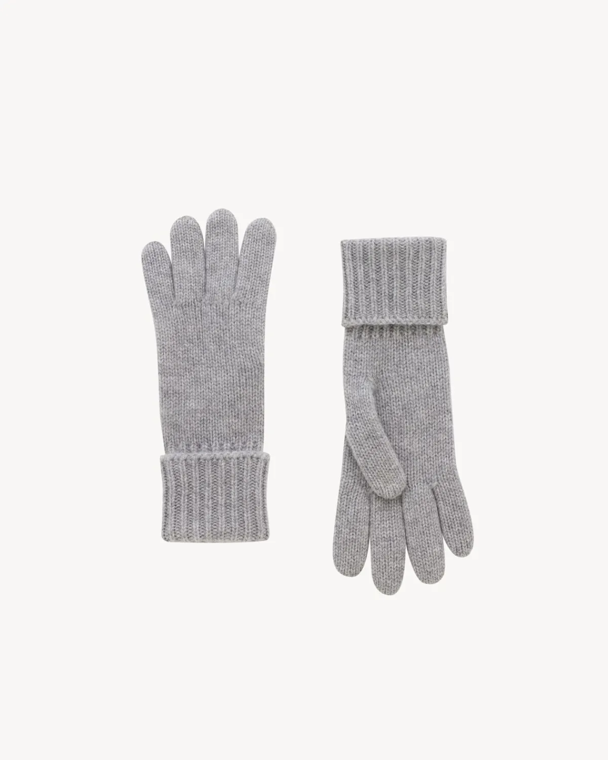 Saint Laurent Hats And Gloves-gloves in cashmere LEAD