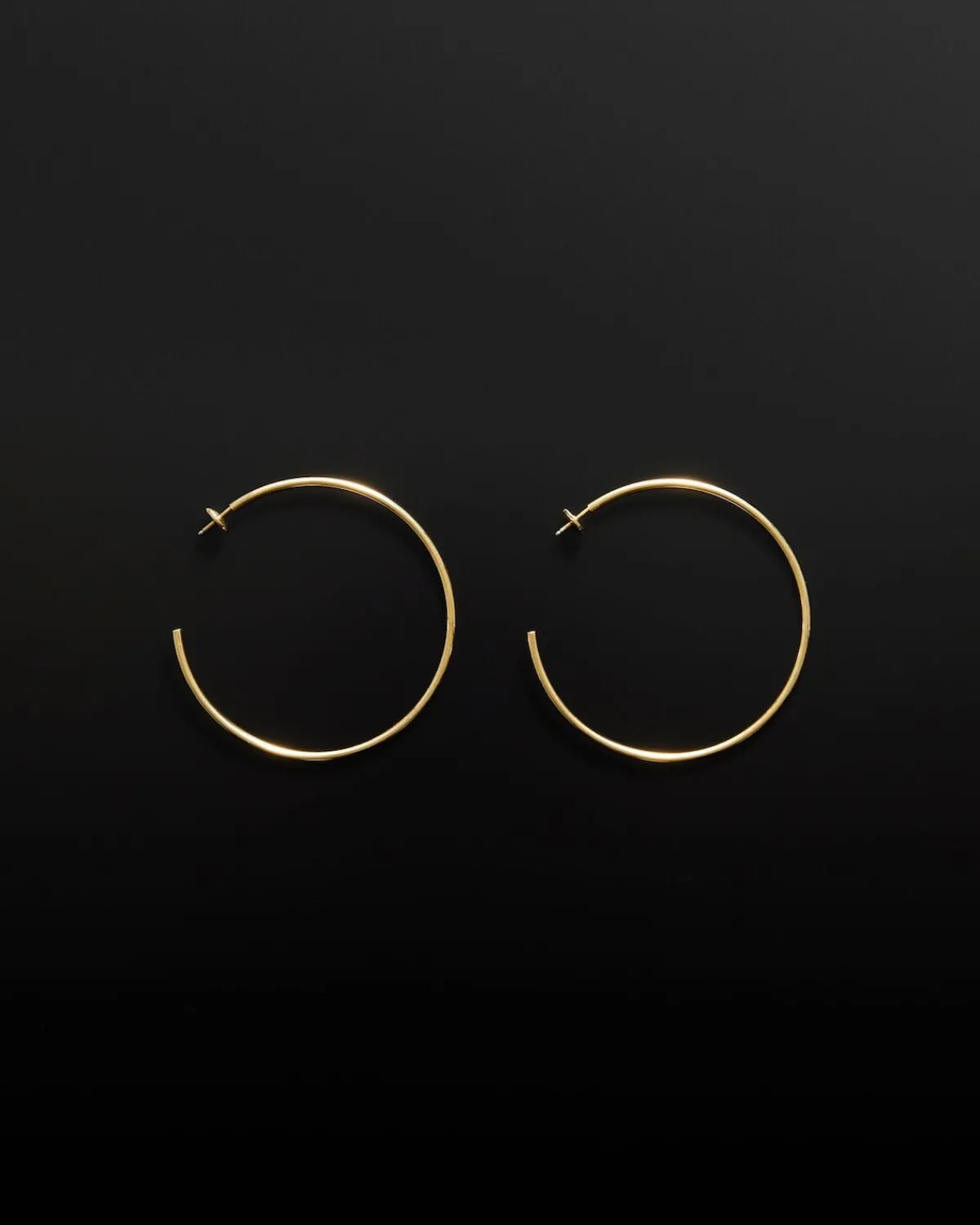 Saint Laurent Fine Jewelry-hoop earrings in 18K yellow gold YELLOWGOLD