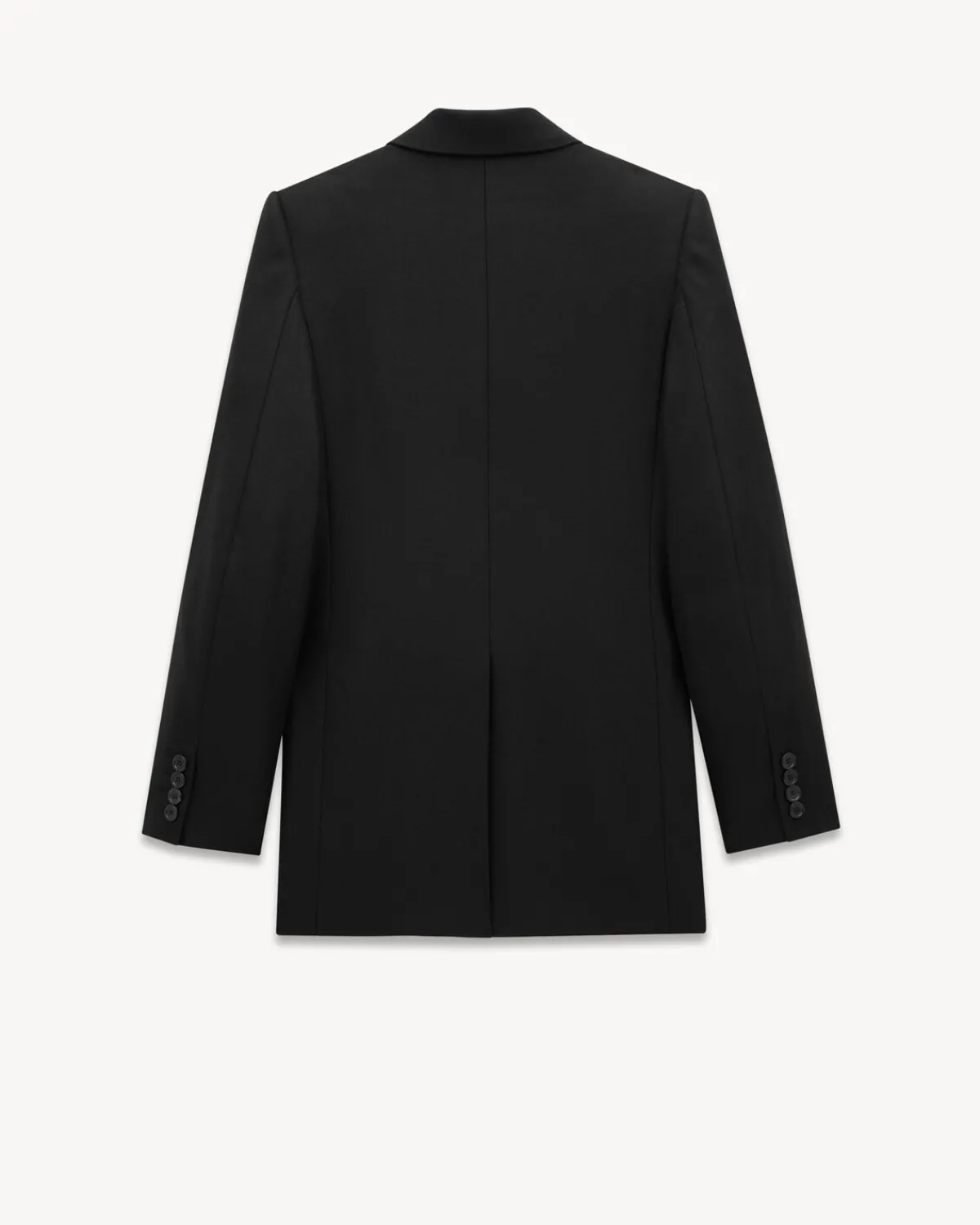 Saint Laurent Jackets And Pants-jacket in cashmere BLACK