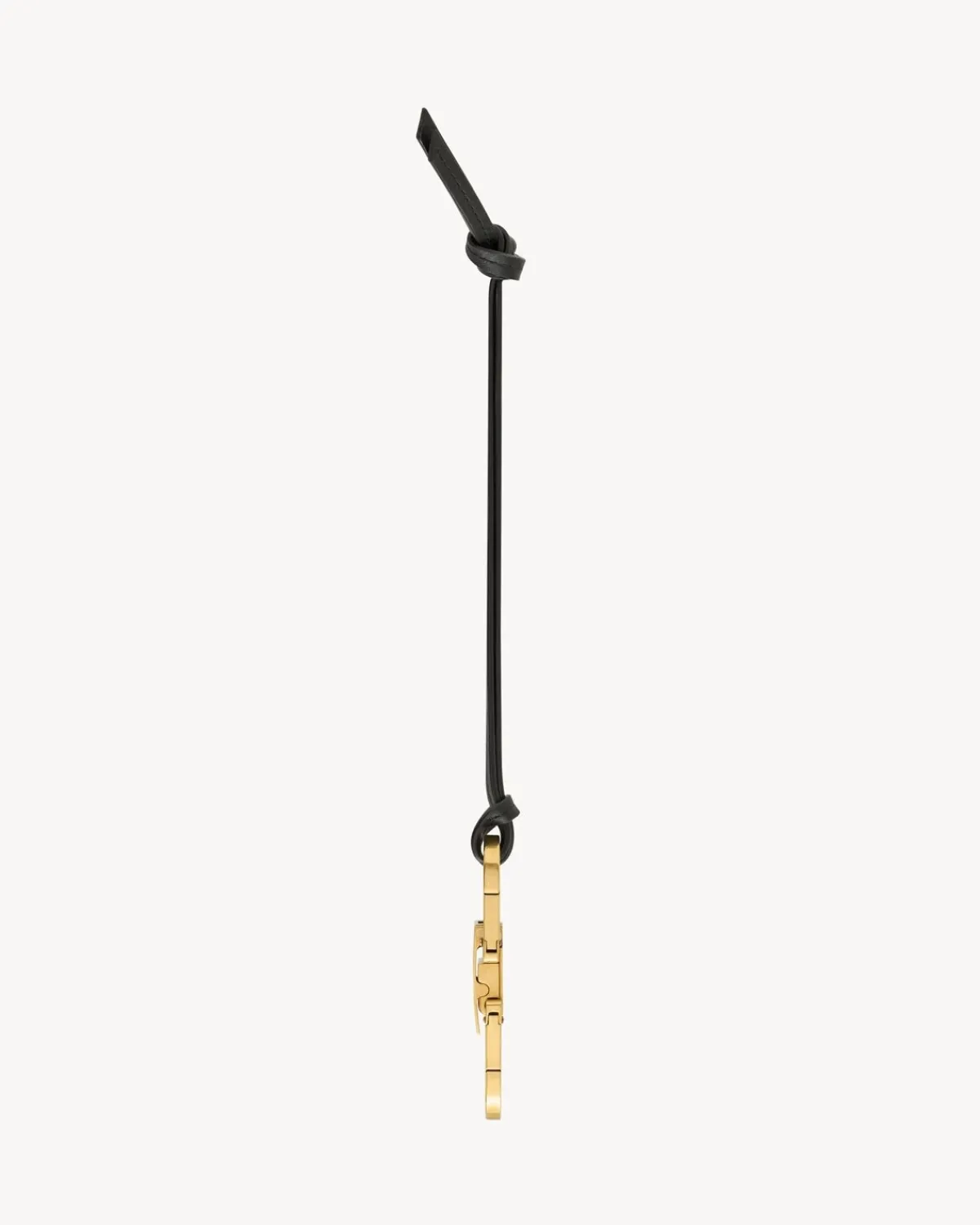 Saint Laurent Cases And Holders-KISS KISS key chain BLACKANDGOLD