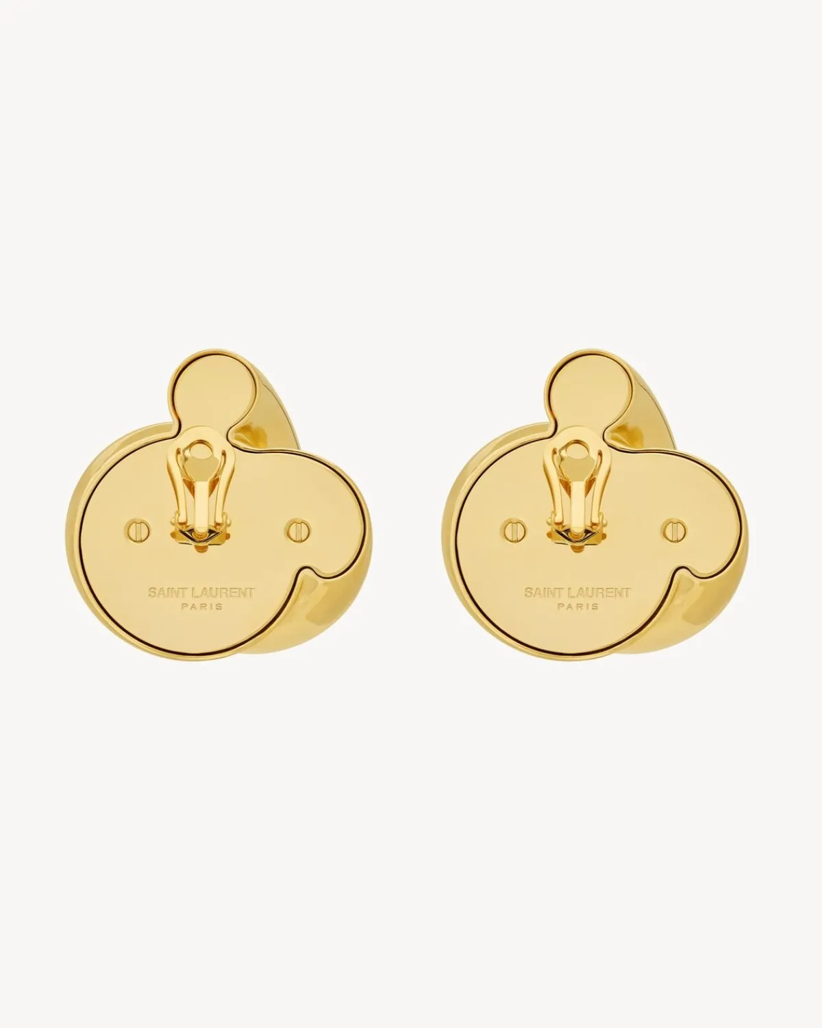 Saint Laurent Earrings And Necklaces-knot earrings in metal GOLD