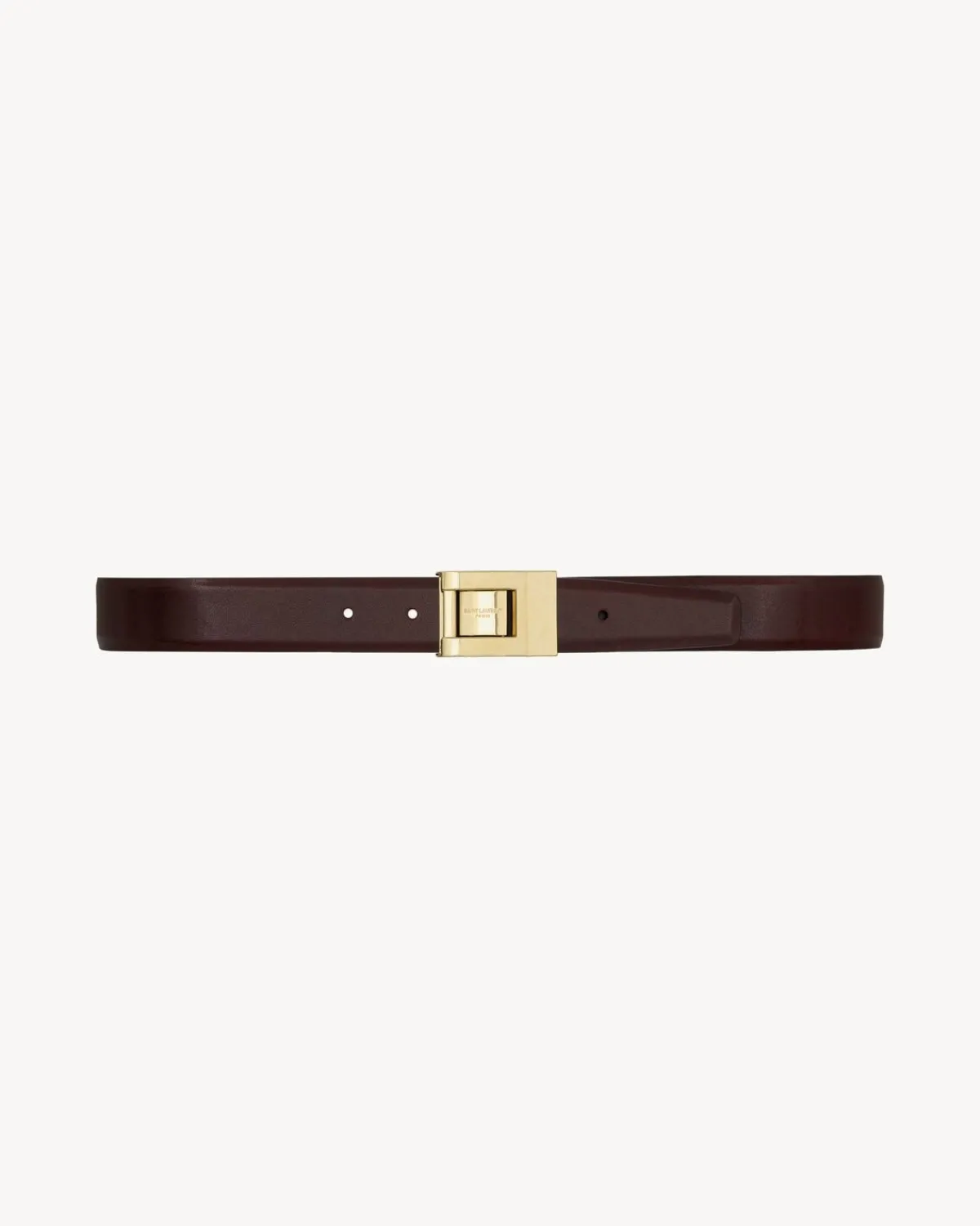 Saint Laurent Belts-LA 76 belt in lambskin HOTWINE