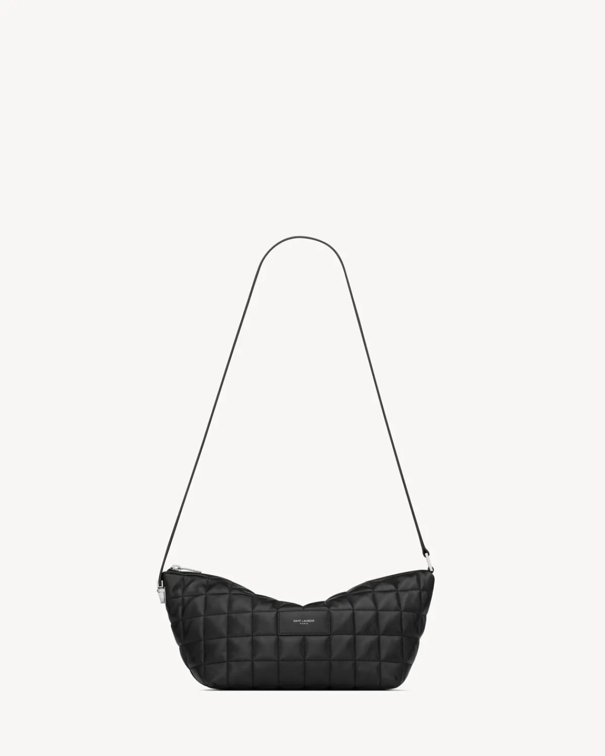 Saint Laurent Crossbody-LE TUC crossbody bag in lambskin BLACK