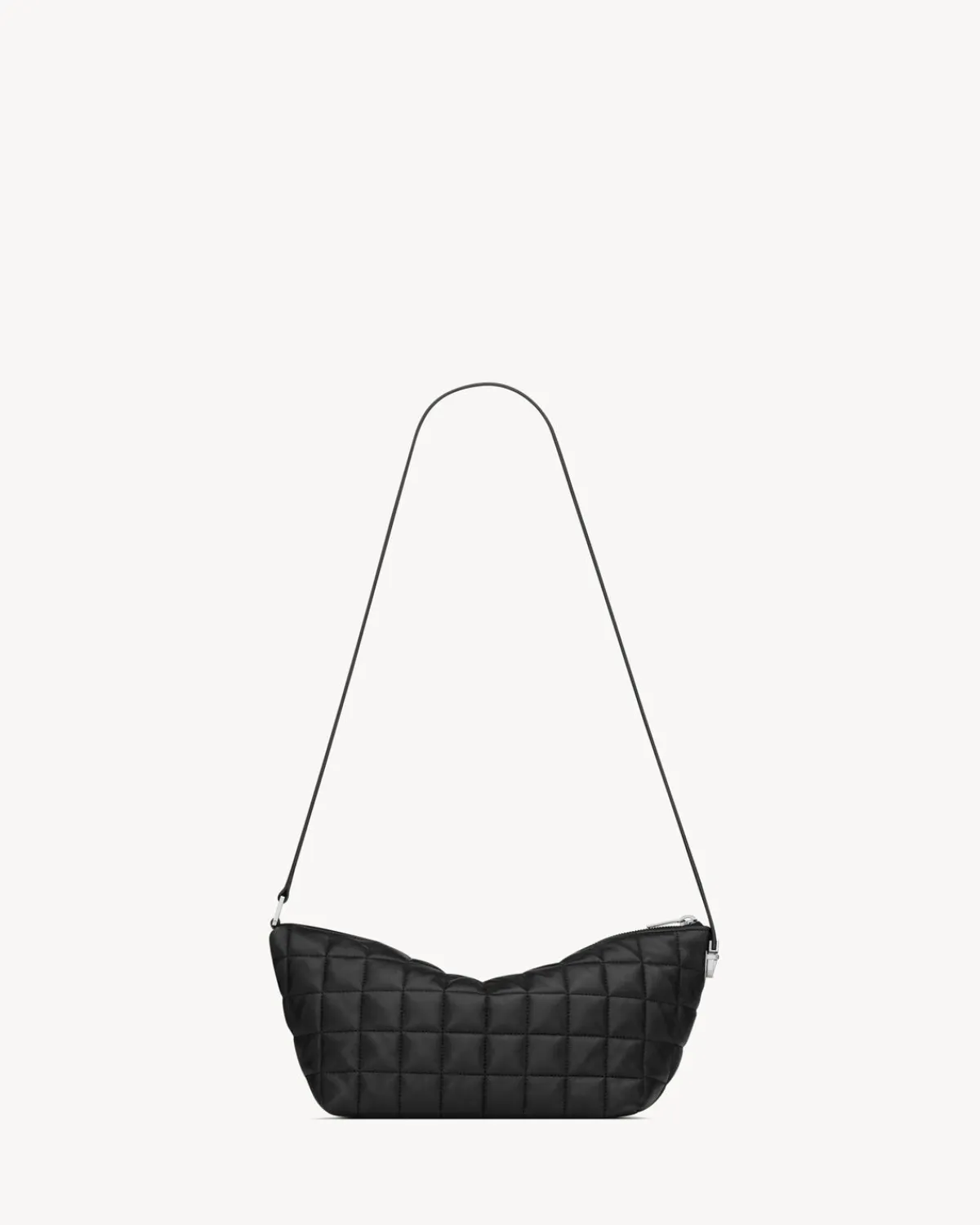 Saint Laurent Crossbody-LE TUC crossbody bag in lambskin BLACK