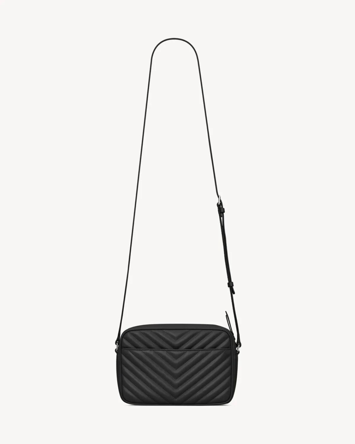 Saint Laurent Crossbody Bags-LOU camera bag in quilted leather NOIR