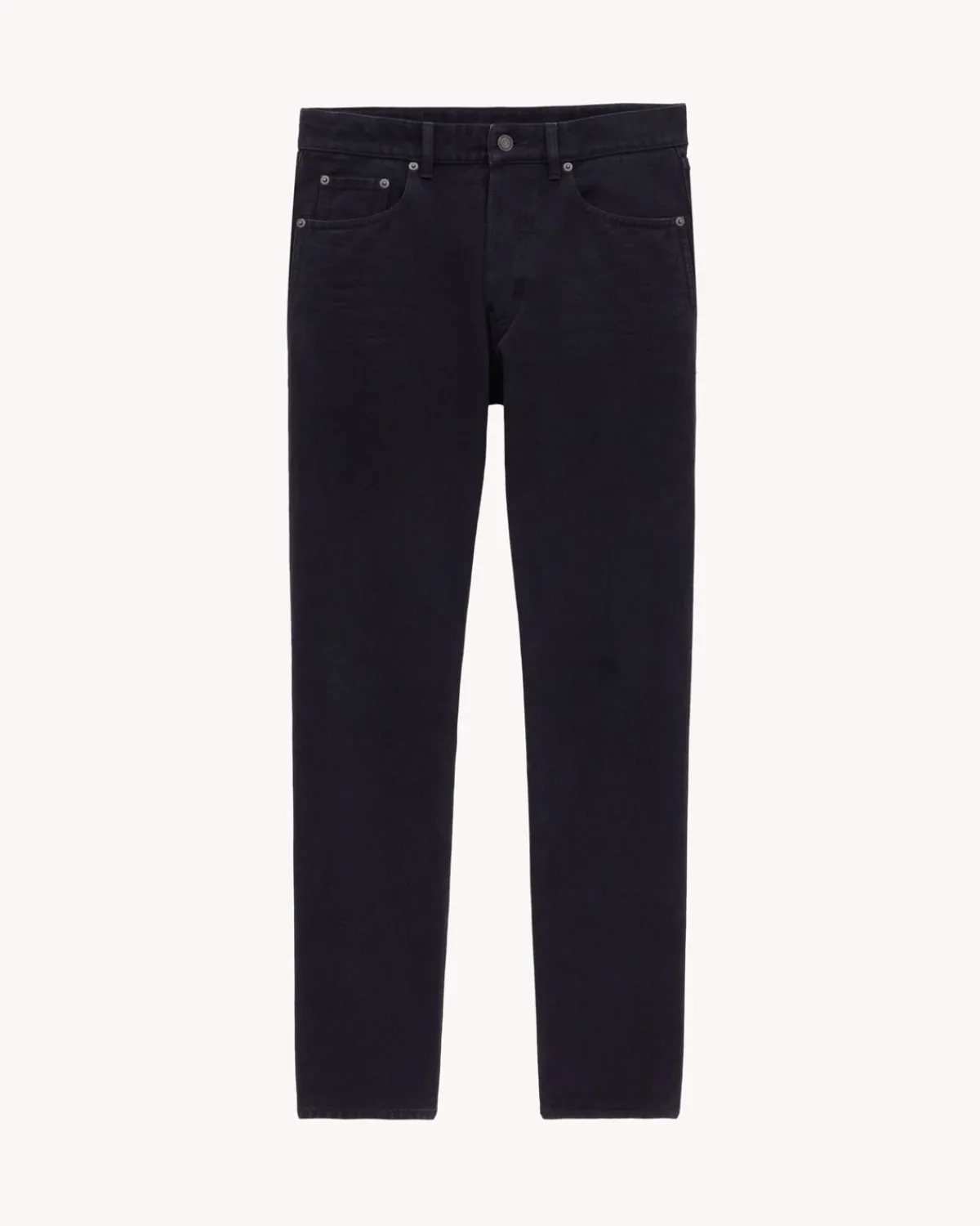 Saint Laurent Denim-MICK long jeans in midnight black denim MIDNIGHTBLACK