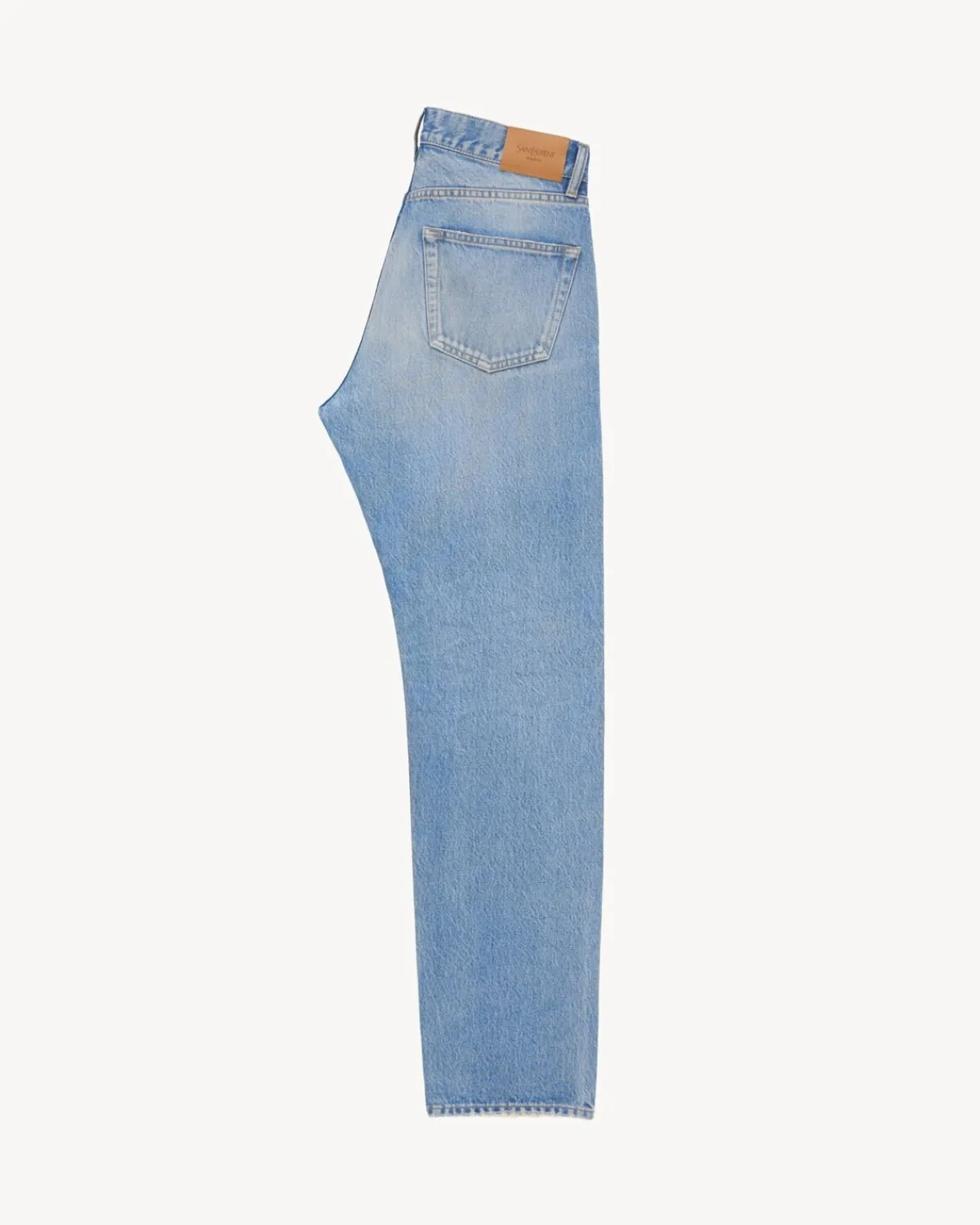 Saint Laurent Denim-MICK long jeans in nonza blue denim NONZABLUE