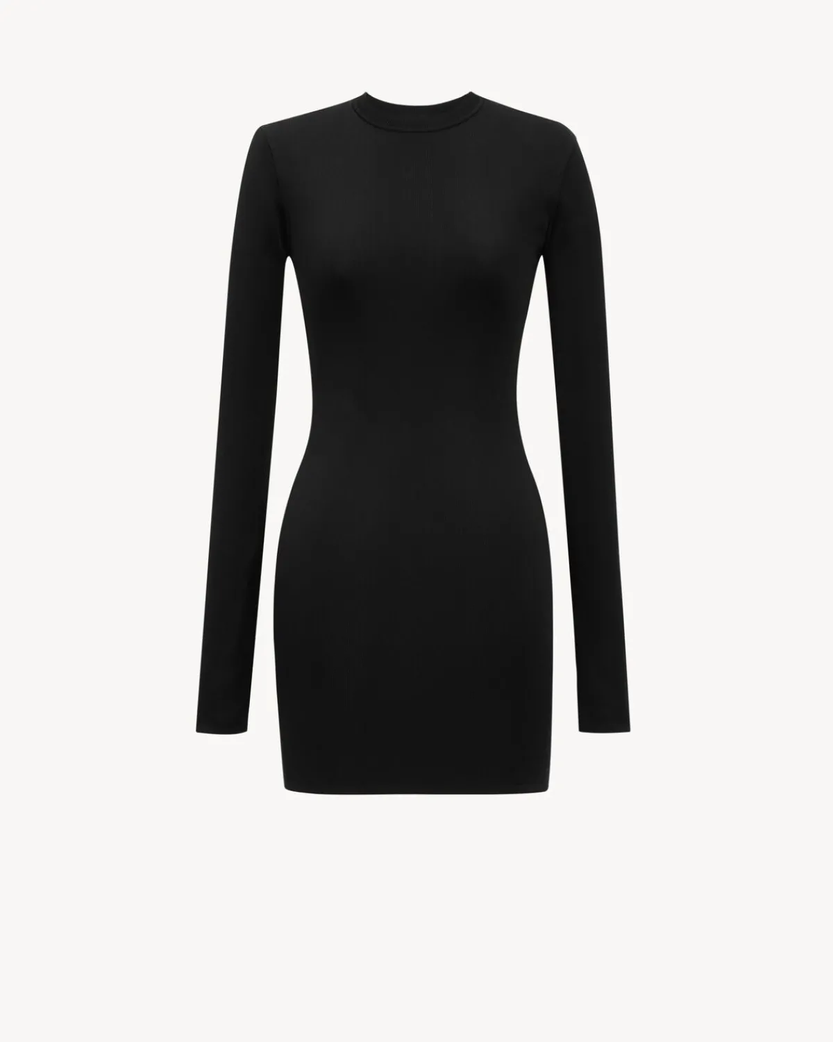 Saint Laurent Dresses And Skirts-mini dress in knit NOIR