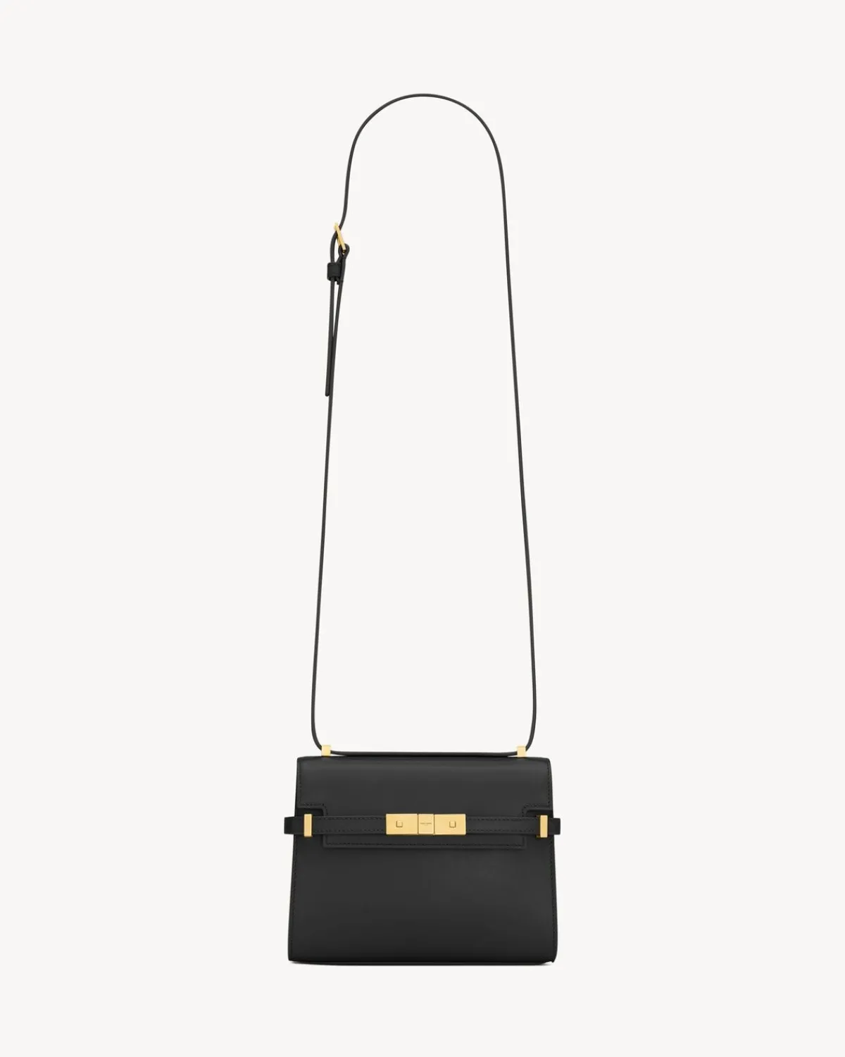 Saint Laurent Crossbody Bags-MINI MANHATTAN IN box BLACK