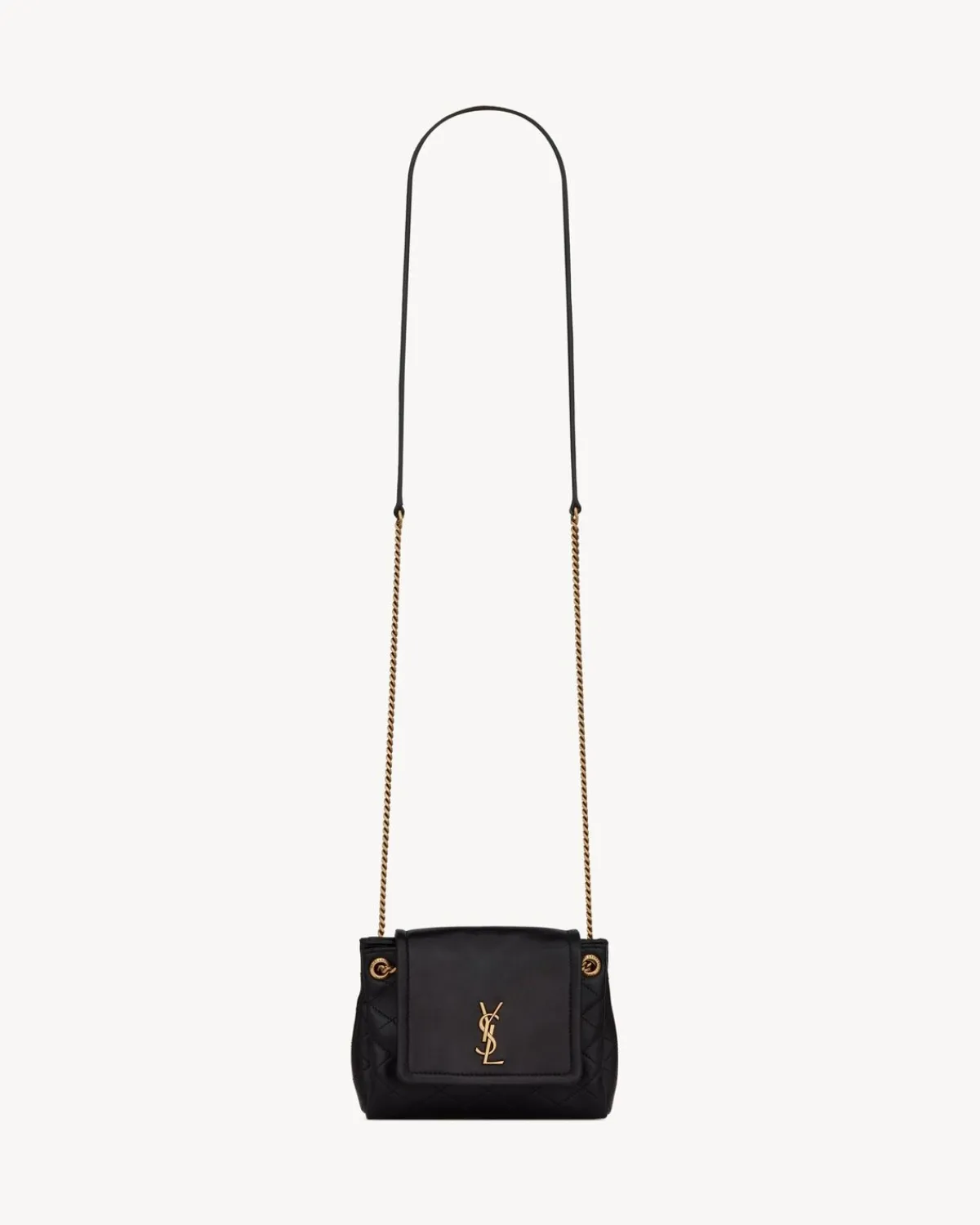 Saint Laurent Crossbody Bags | Mini Bags-Mini NOLITA IN LAMBSKIN BLACK