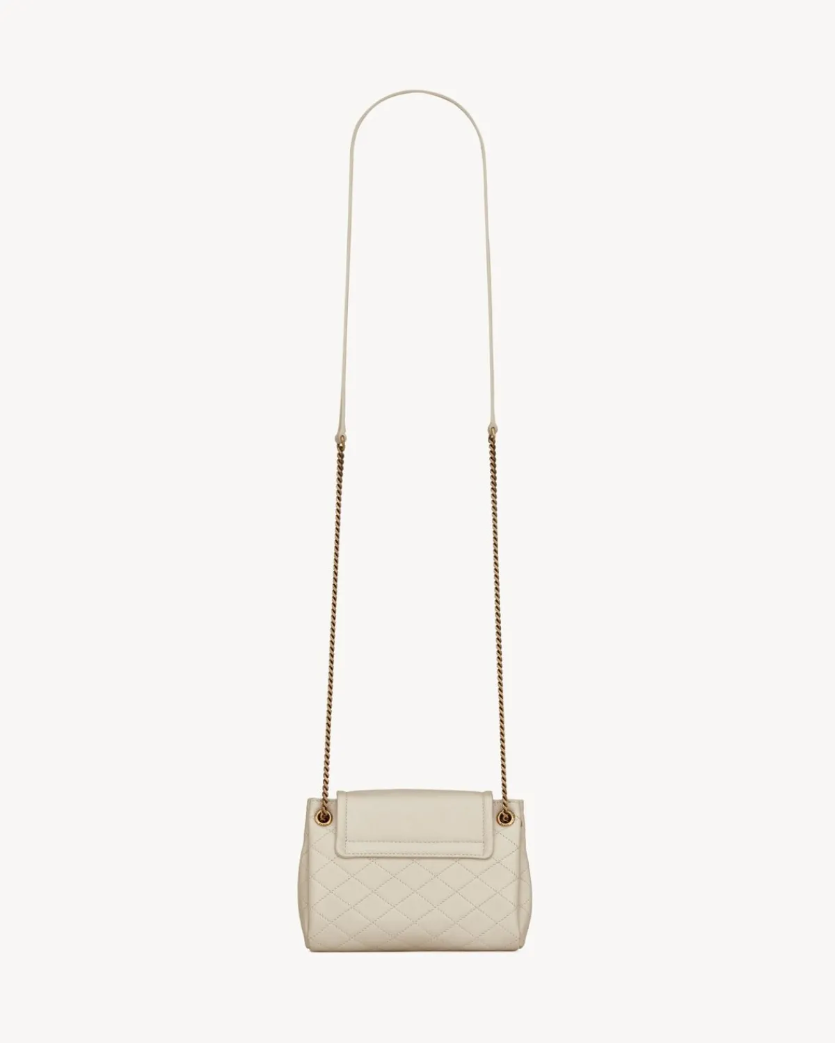 Saint Laurent Crossbody Bags | Mini Bags-Mini NOLITA IN LAMBSKIN BLANCVINTAGE