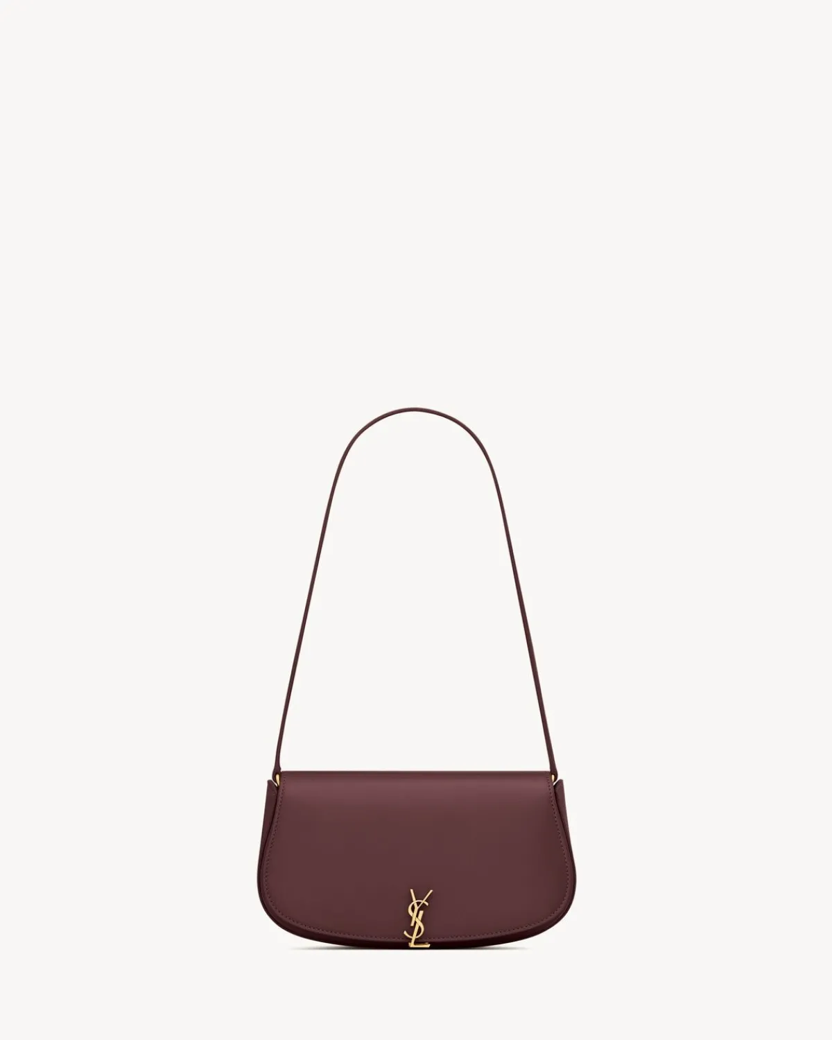 Saint Laurent Mini Bags-Mini VOLTAIRE in BOX ROUGECABERNET