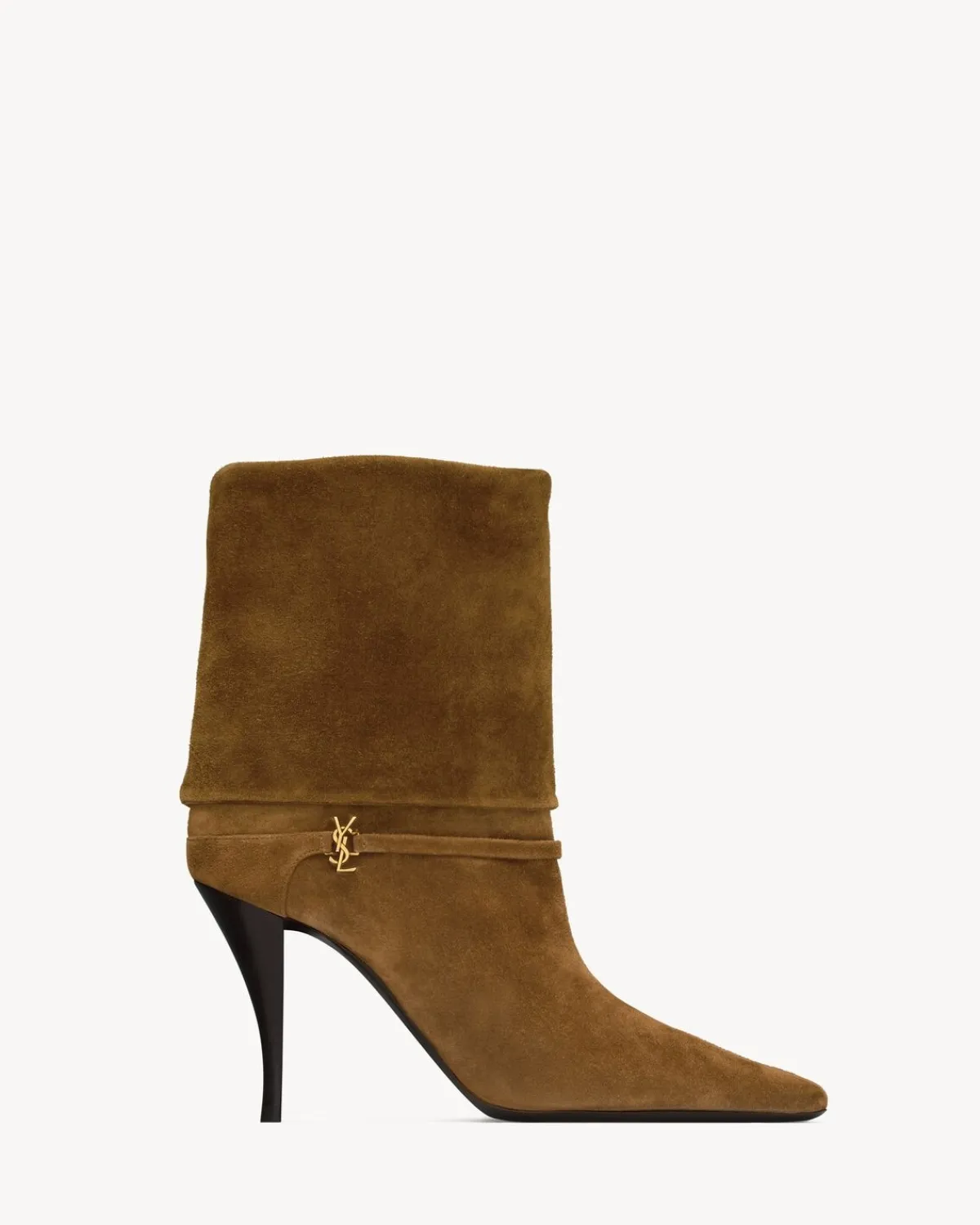 Saint Laurent Boots-NIKI booties in suede LAND