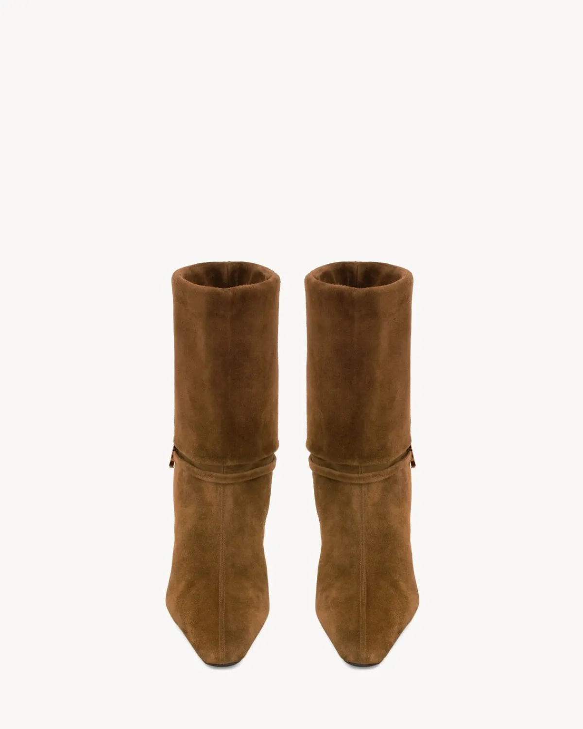 Saint Laurent Boots-NIKI booties in suede LAND