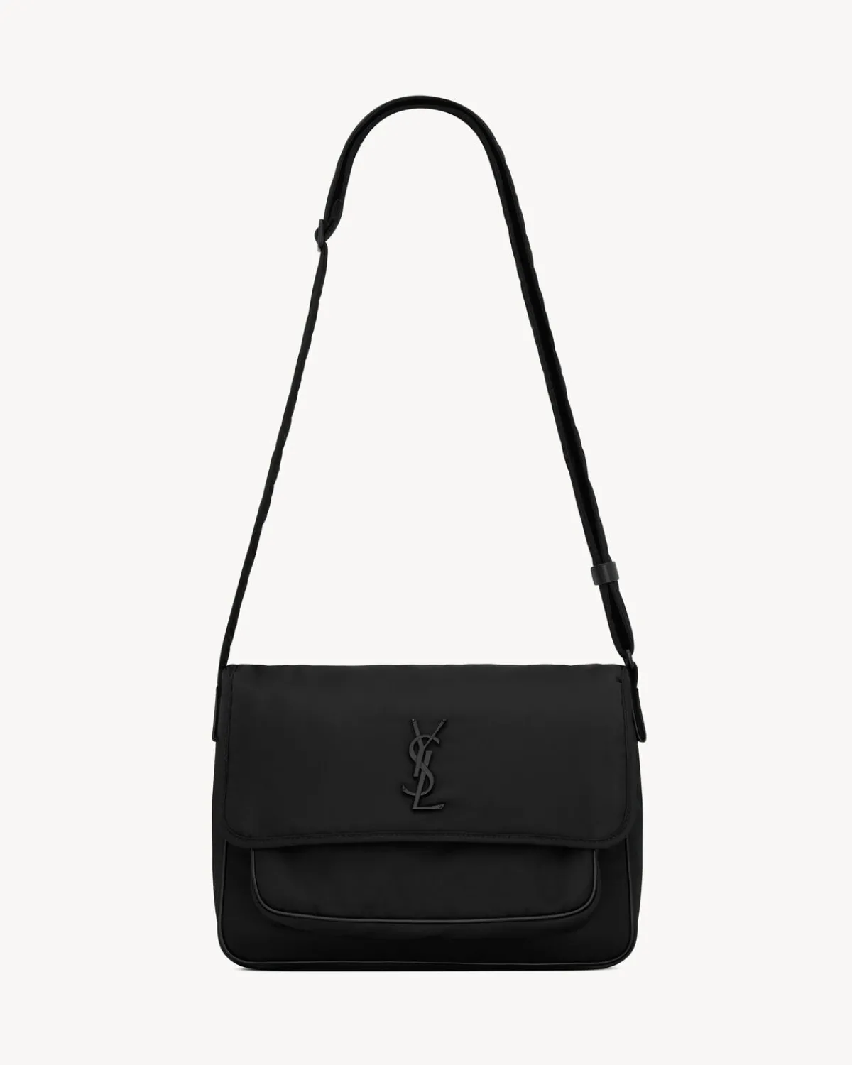 Saint Laurent Messengers | Crossbody-NIKI messenger in ECONYL® BLACK