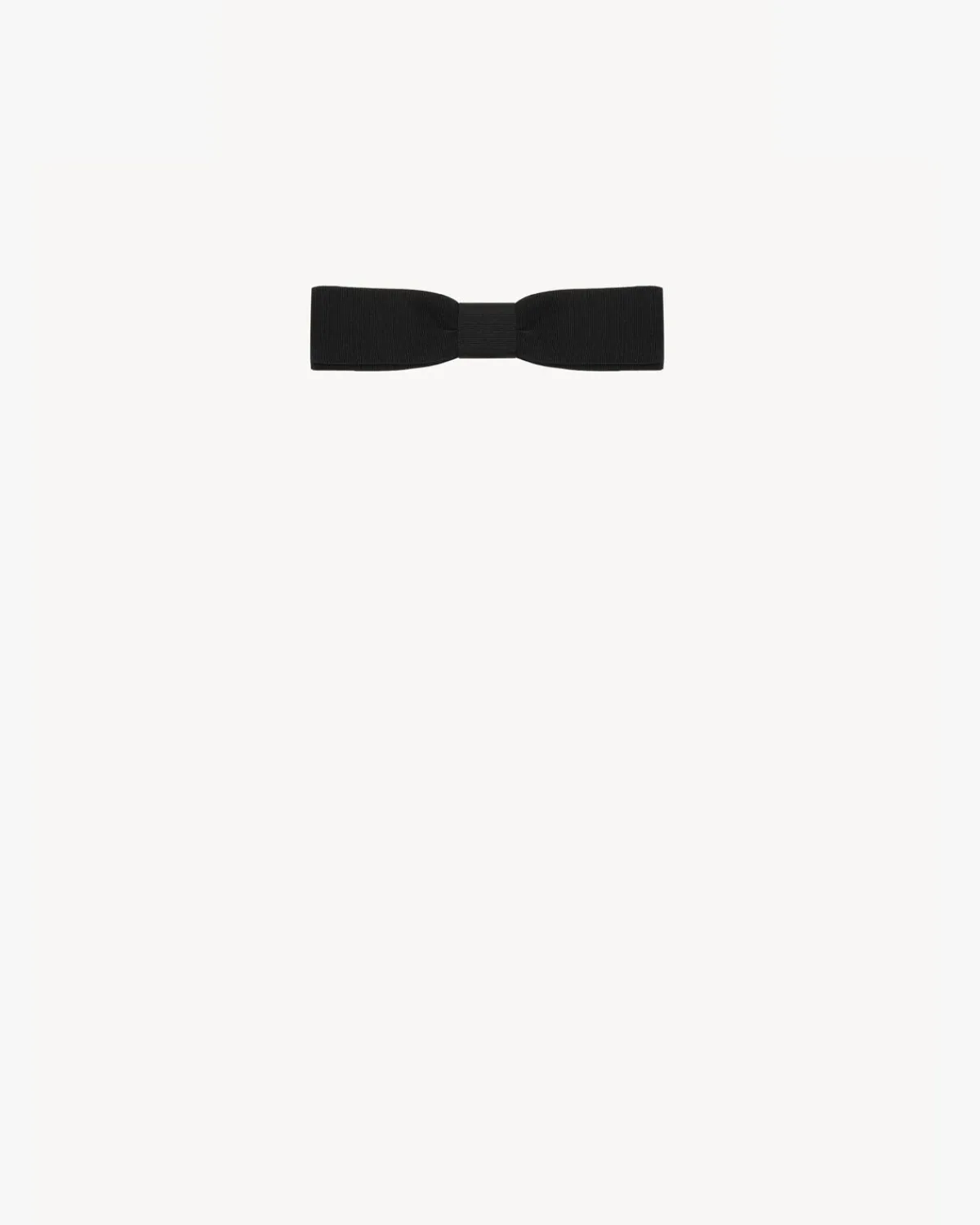 Saint Laurent Other Accessories-rectangular bow tie in faille BLACK