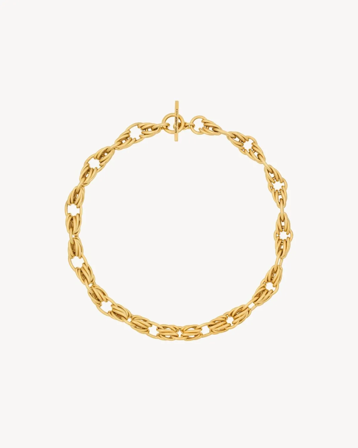 Saint Laurent Earrings And Necklaces-rope chain necklace in metal GOLD