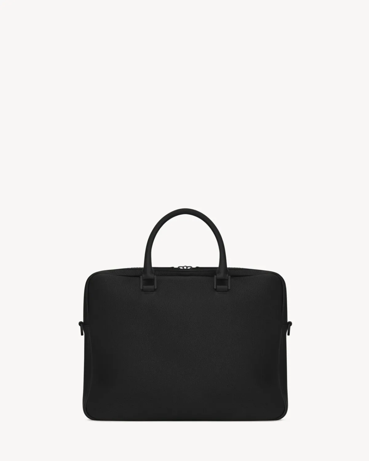 Saint Laurent Briefcases-sac de jour briefcase in grained leather BLACK