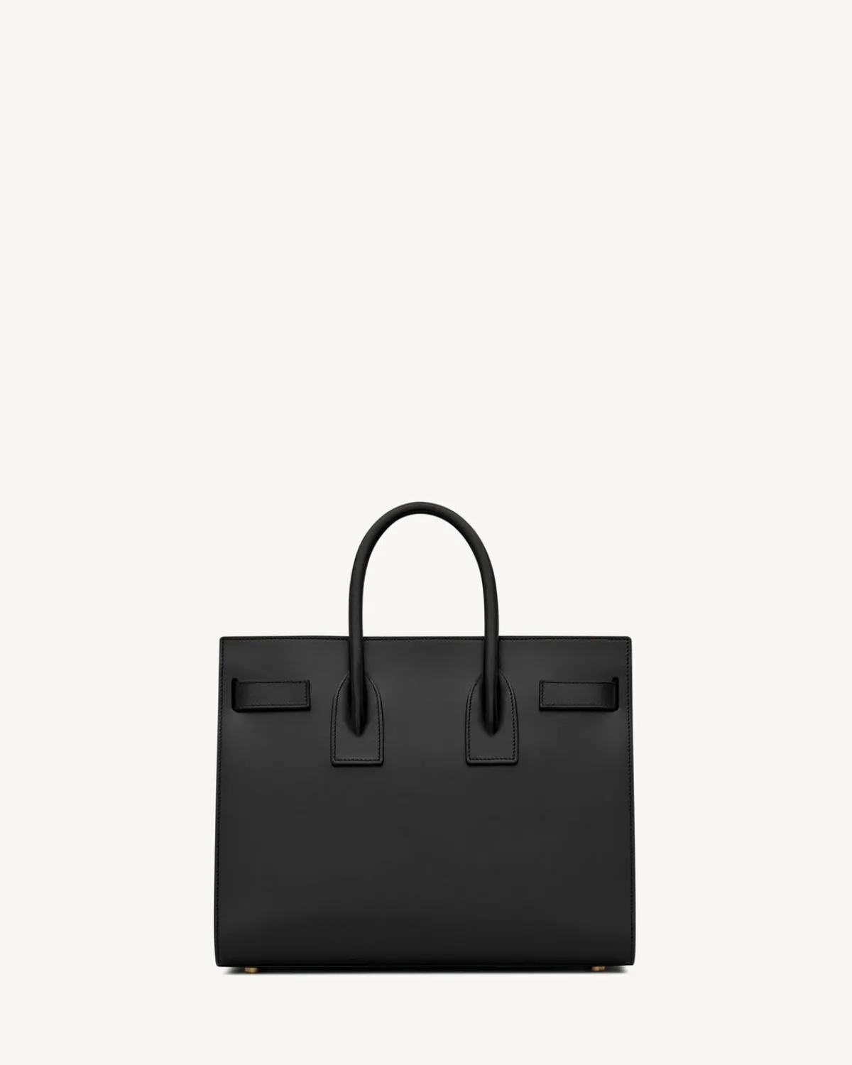 Saint Laurent Top Handles-SAC DE JOUR IN SMOOTH LEATHER - SMALL NOIR