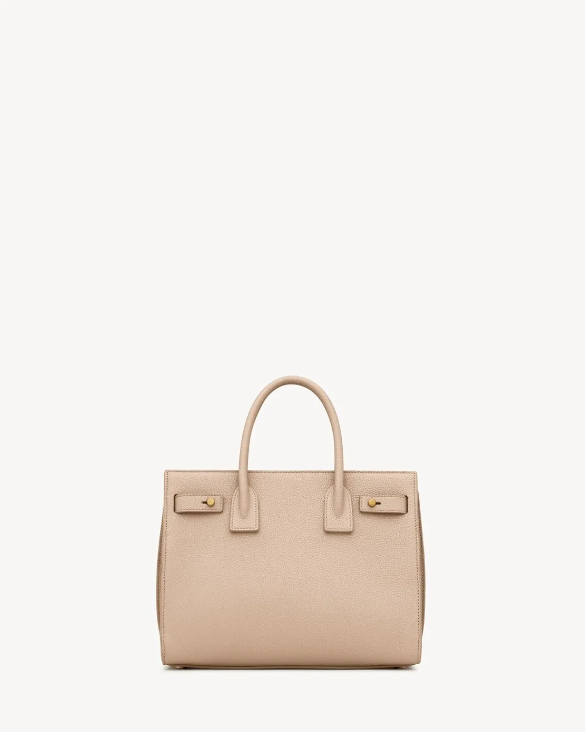 Saint Laurent Top Handles-SAC DE JOUR IN SUPPLE GRAINED LEATHER - BABY DARKBEIGE