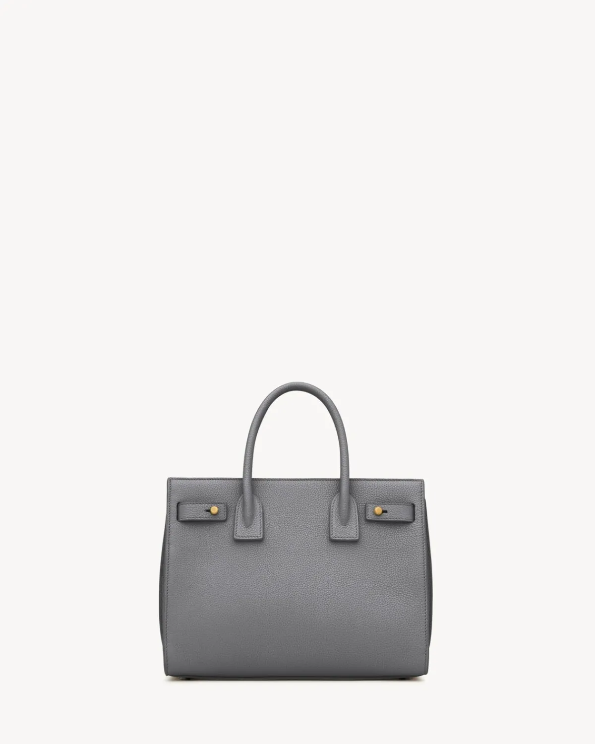 Saint Laurent Top Handles-SAC DE JOUR IN SUPPLE GRAINED LEATHER - BABY STORM