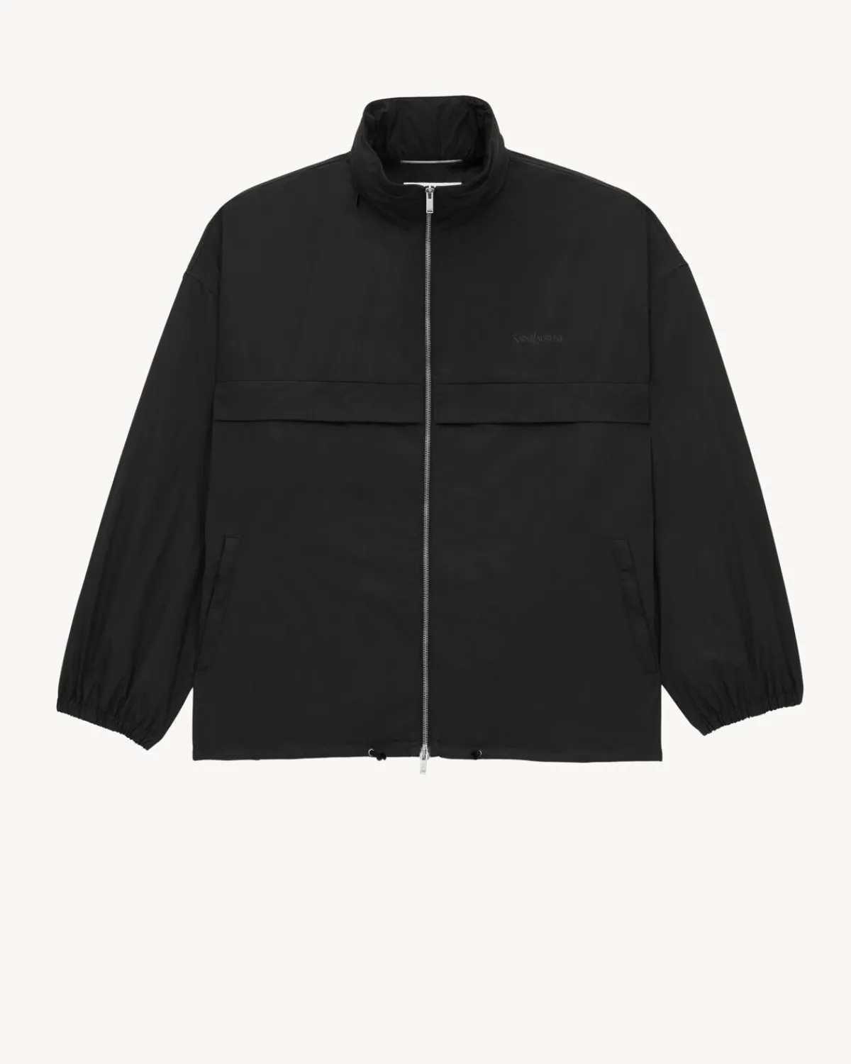 Saint Laurent Outerwear-blouson in serge NOIR